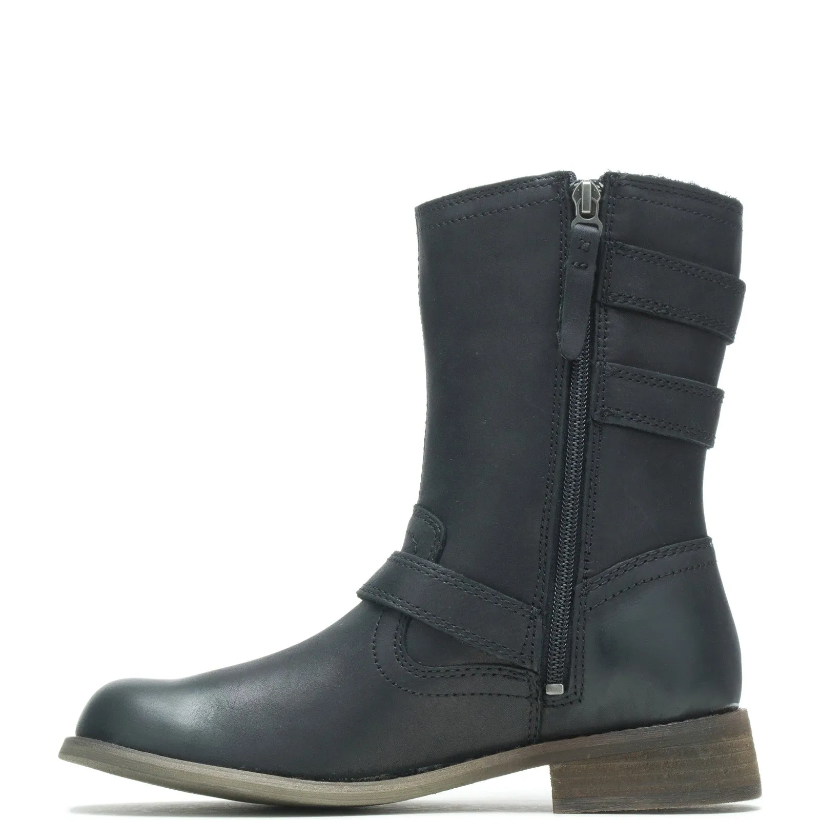 Harley-Davidson Dorilee 7" Engineer D84751 Womens Black Motorcycle Boots Sleek Outline