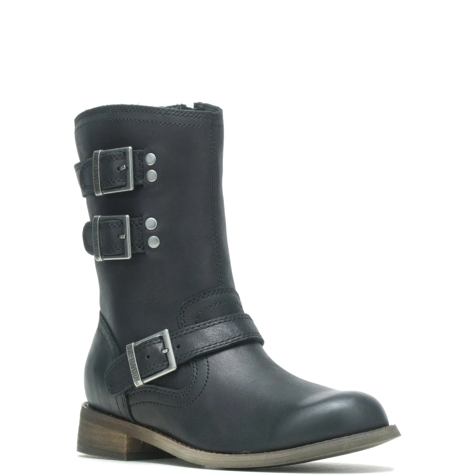 Work Ready Subtle design Harley-Davidson Dorilee 7" Engineer D84751 Womens Black Motorcycle Boots