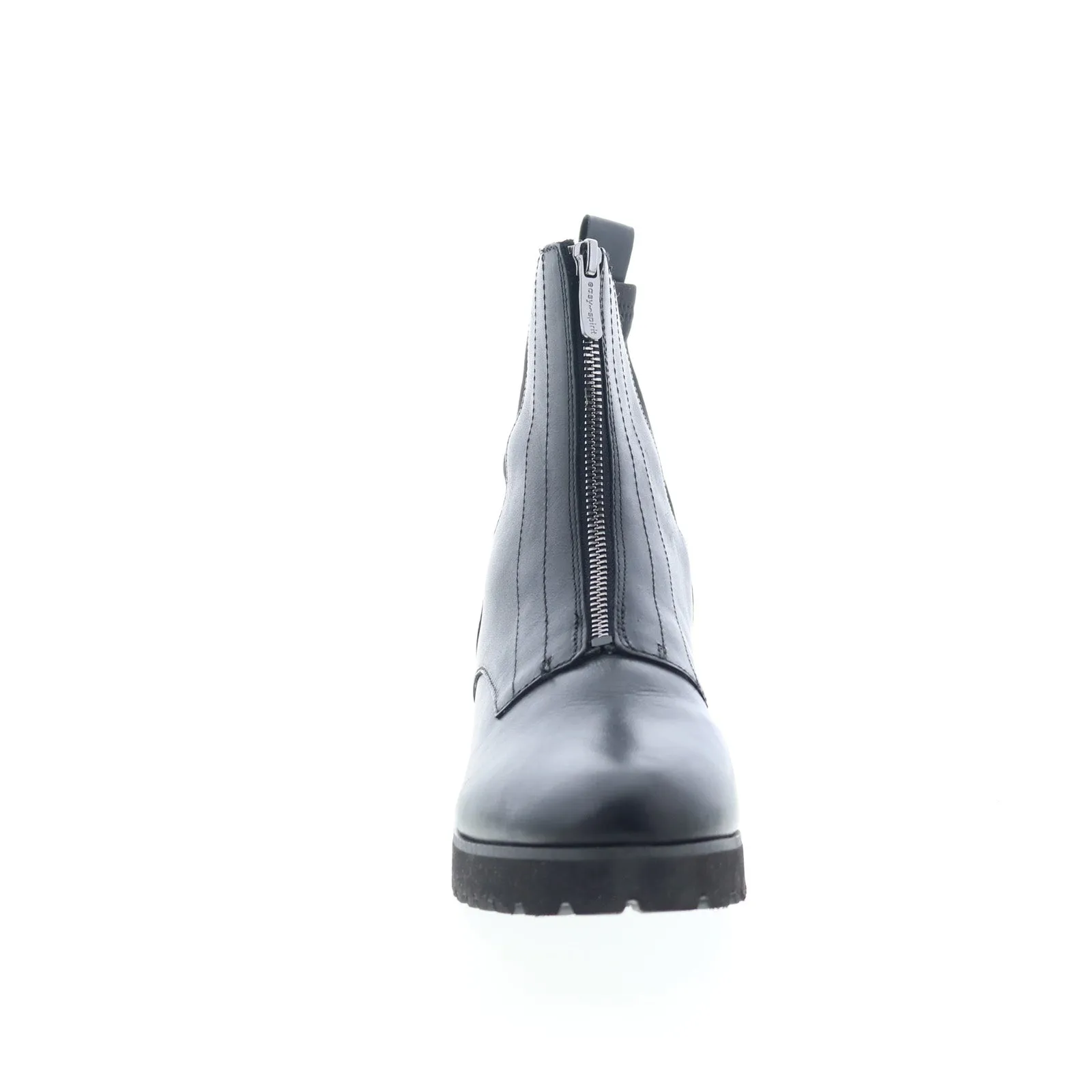 Versatile Style Walk Support Easy Spirit Willet SEWILLET Womens Black Wide Leather Casual Dress Boots