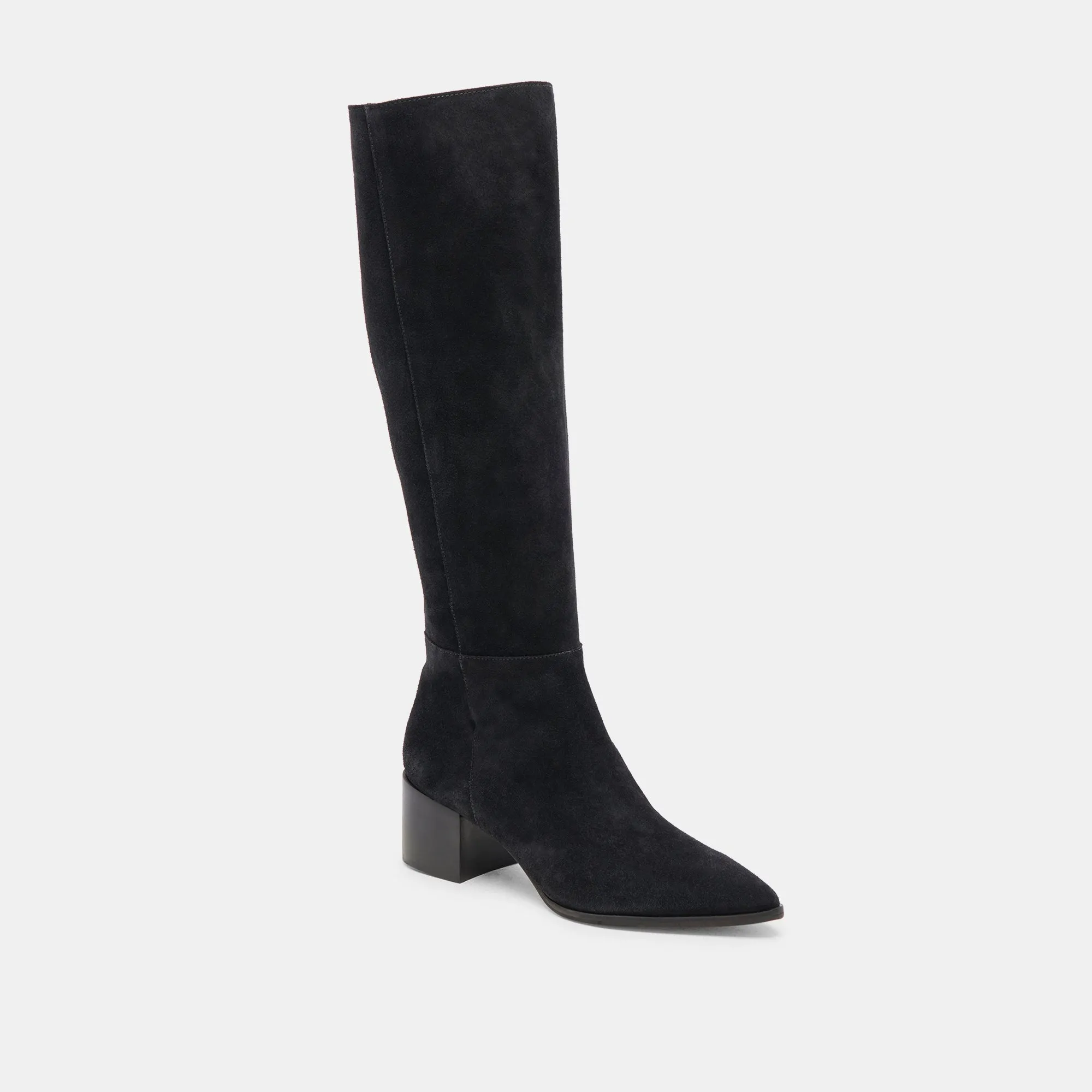 KIRSON BOOTS ONYX SUEDE Minimal Silhouette