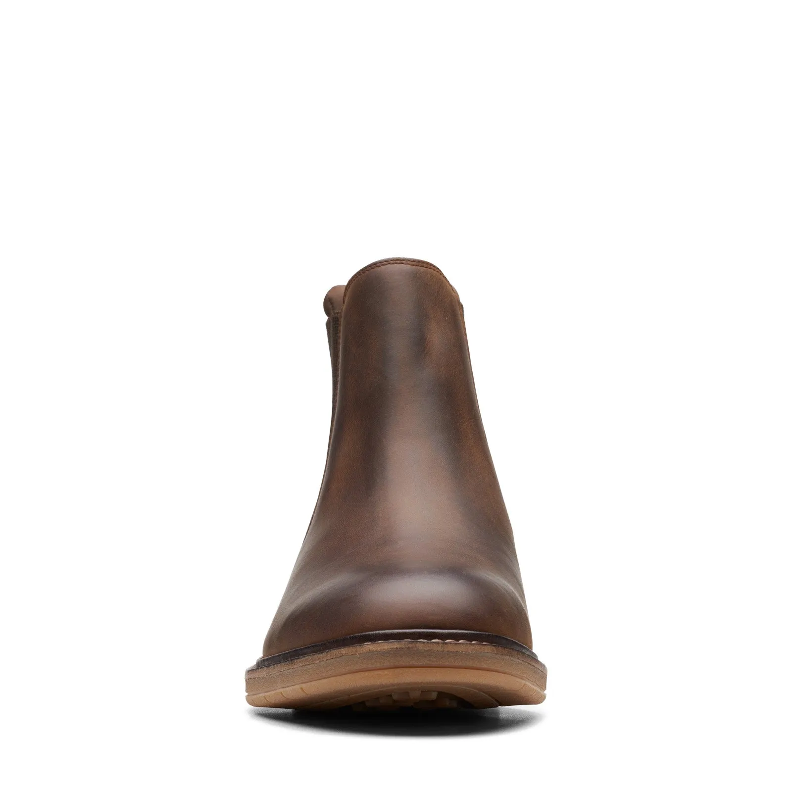 Clarks Clarkdale Hall 26163069 Mens Brown Wide Leather Chelsea Boots Climate Friendly