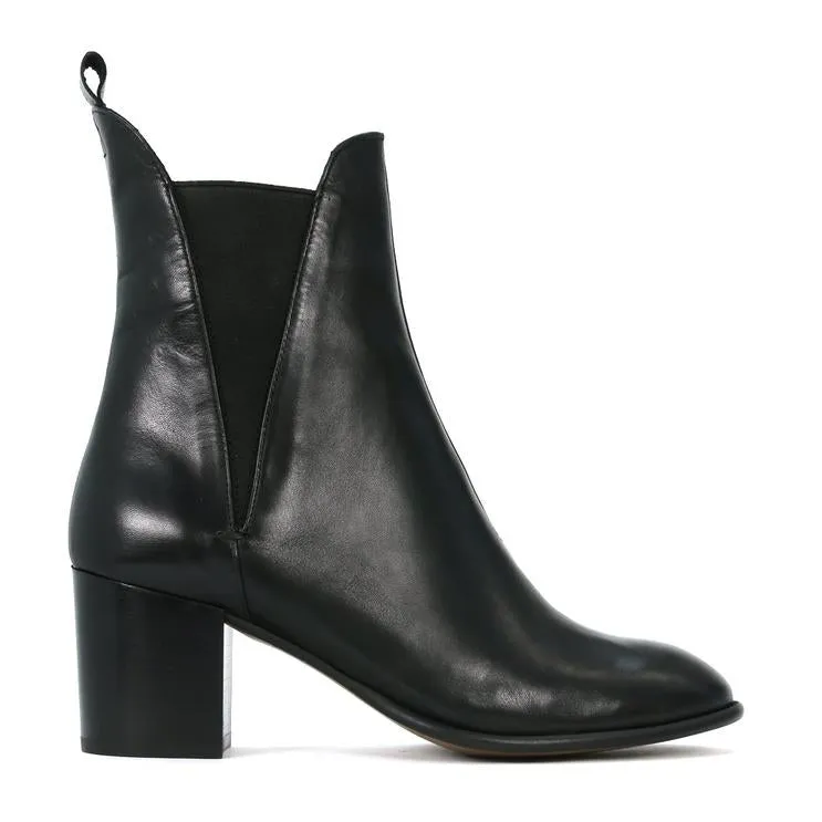 EOS POLLIS BLACK Soft Leather Comfortable Flex