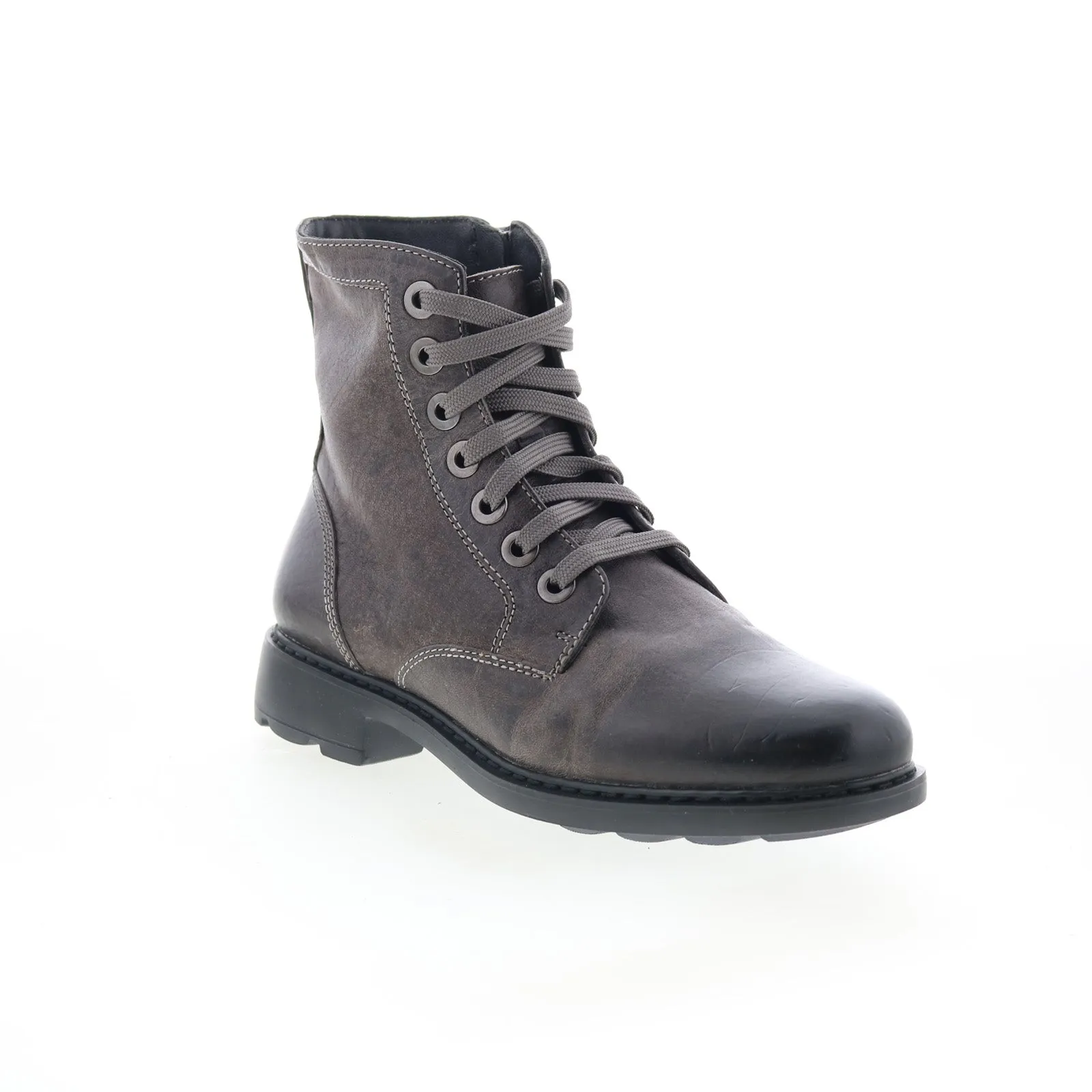 Outdoor Freedom Johnston & Murphy Graice 78-51929 Womens Gray Leather Casual Dress Boots