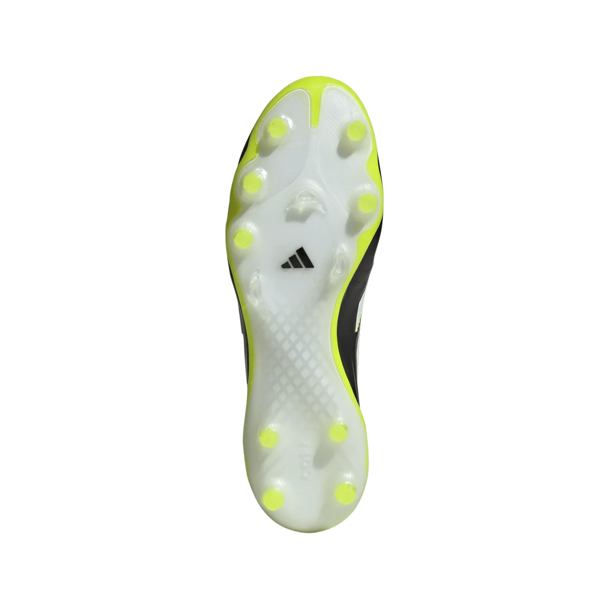 adidas Copa Pure III Elite FG Soccer Cleats (Black/Lucid Lemon) Motion Sync turf shoes