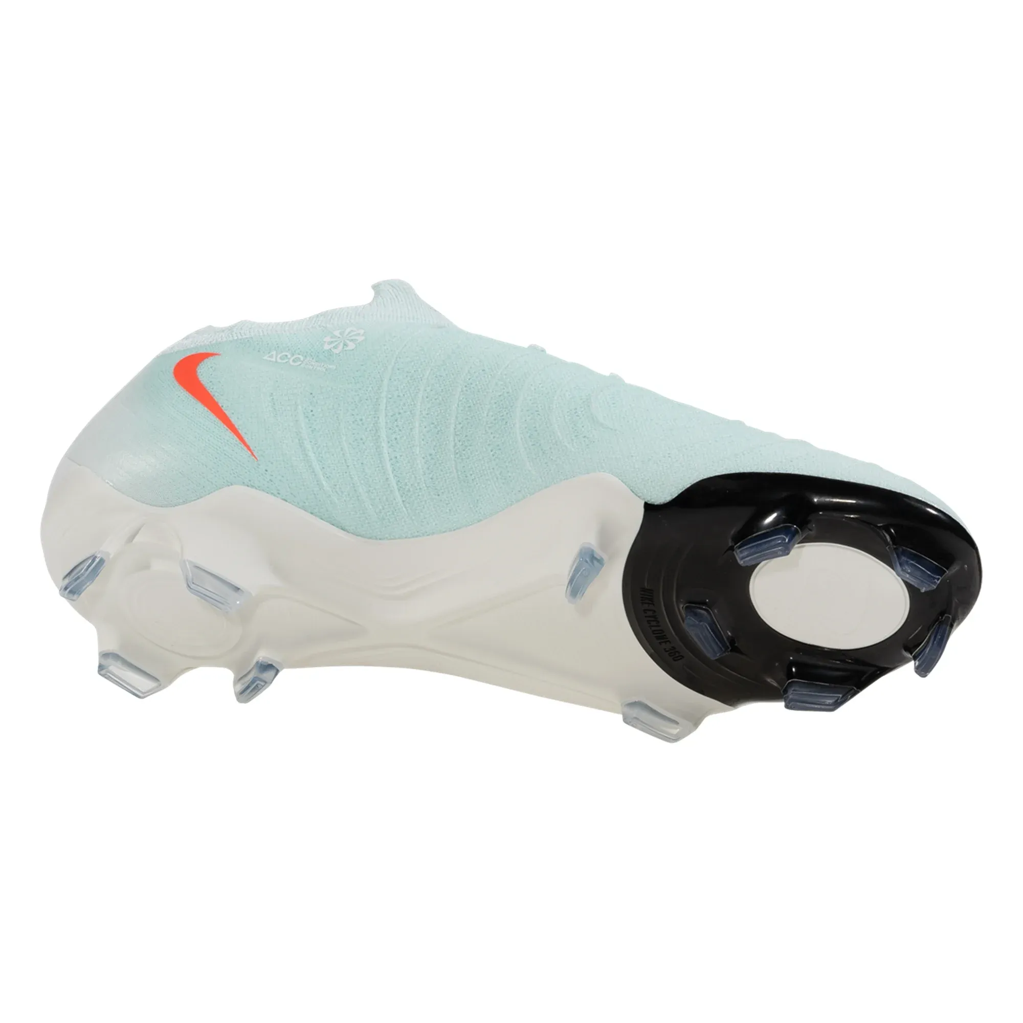 Game Preparation Quick Change Nike Phantom GX II Pro FG Soccer Cleats (Mint/Atomic Red-Off Noir)