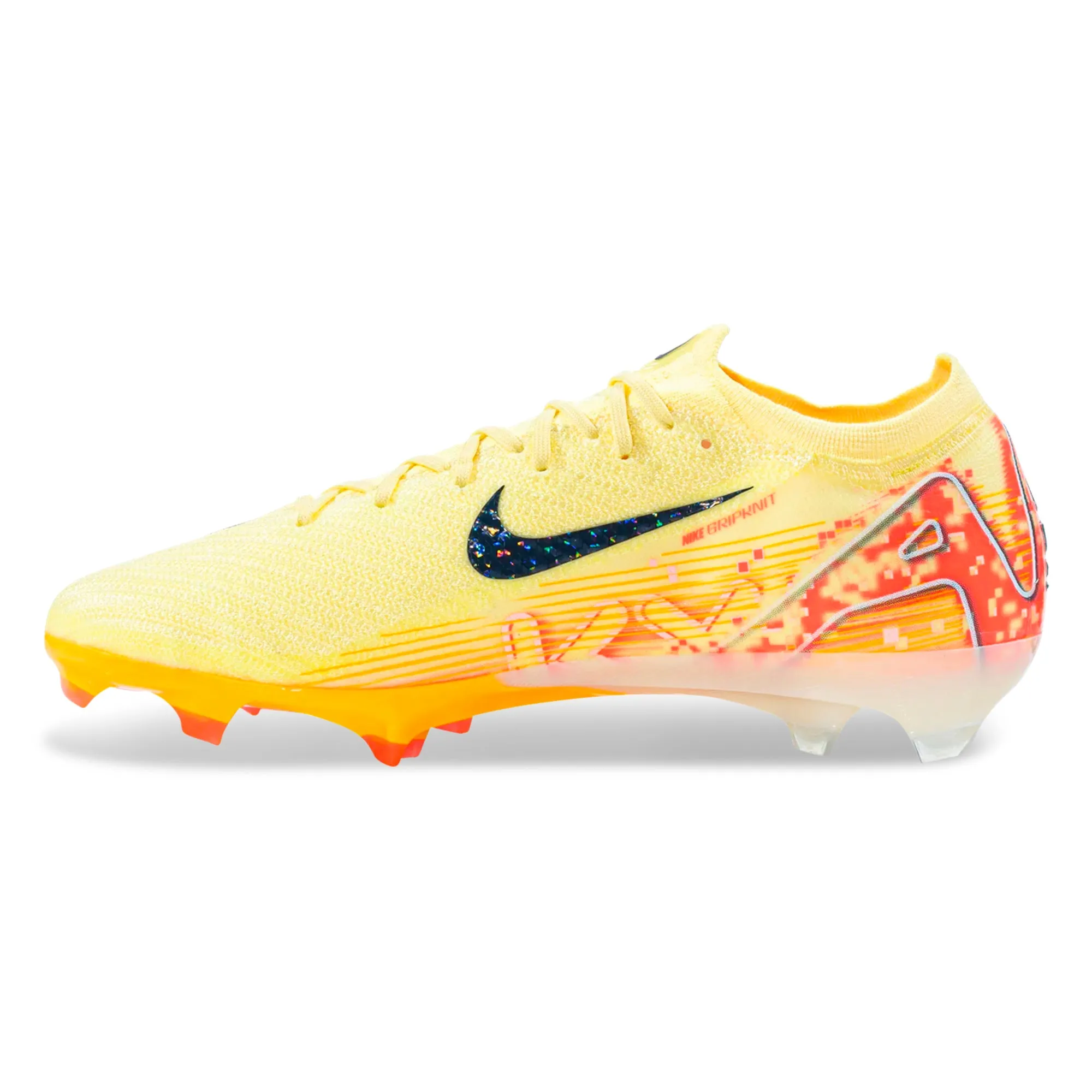 Nike Zoom Vapor 16 Elite KM FG Soccer Cleats (Light Laser Orange/Armory Navy) Elite Level