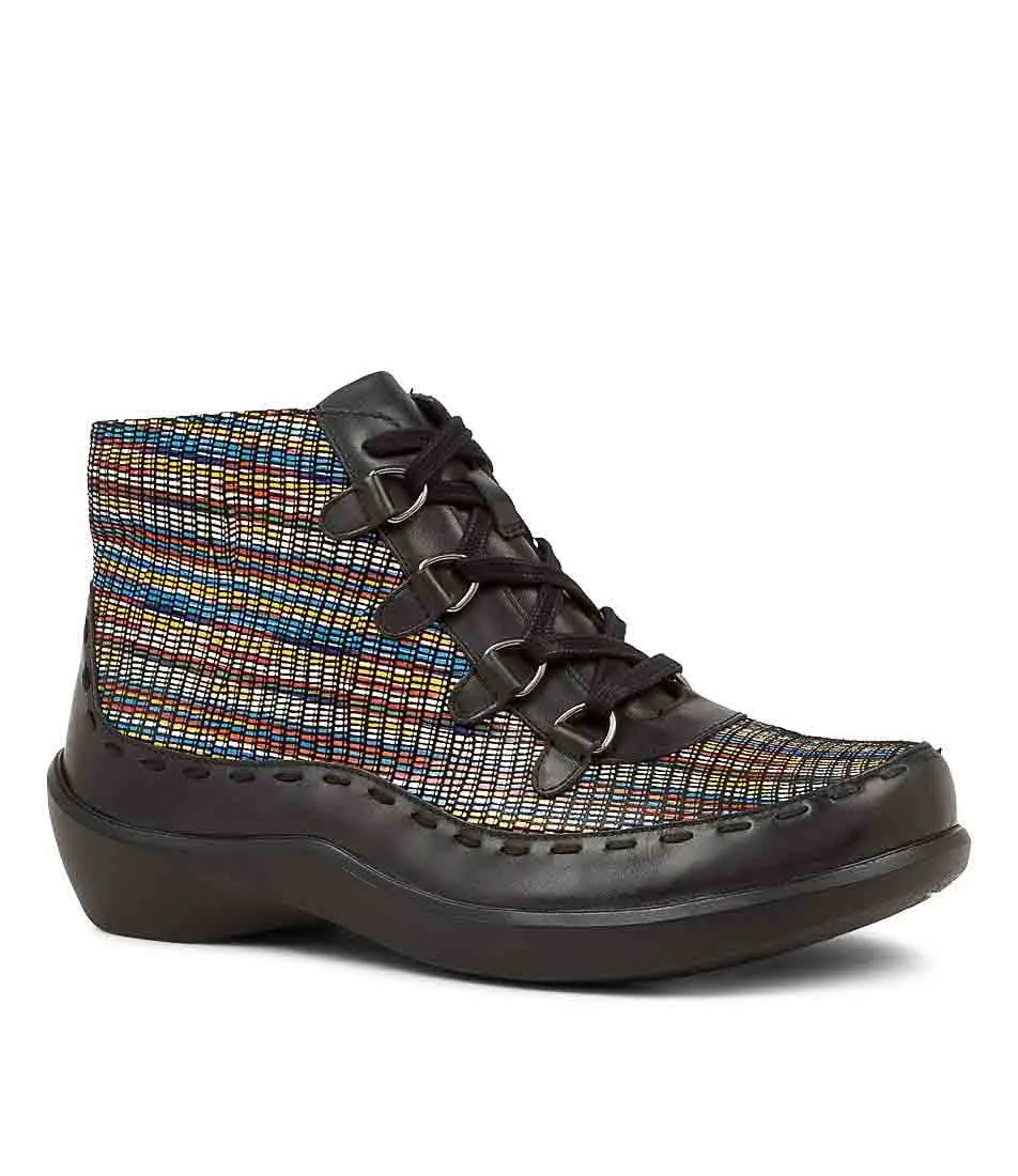 Classic Appearance ZIERA ALEXIA BLACK BRIGHT MULTI