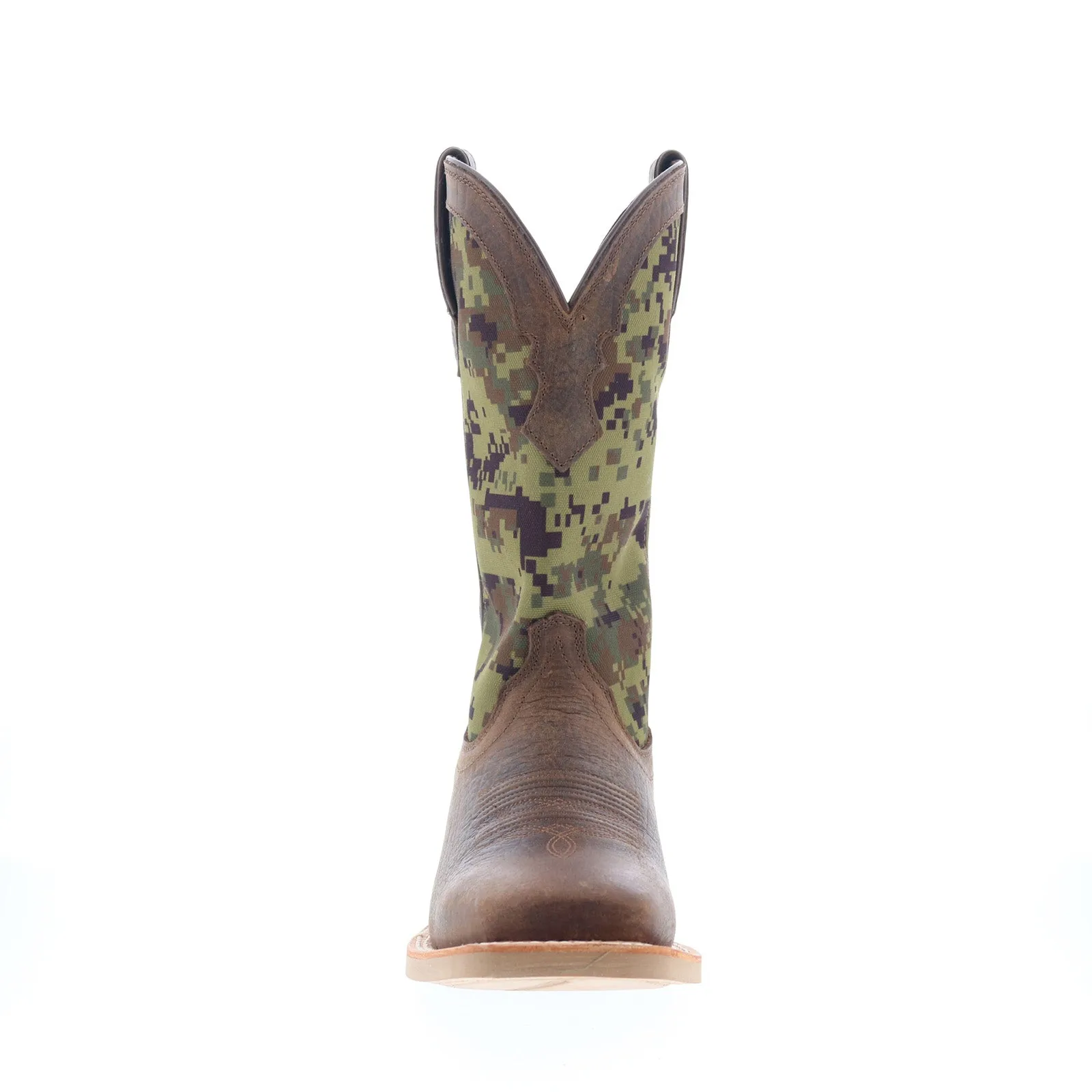 Durango Rebel Pro DDB0396 Mens Brown Leather Slip On Western Boots All terrain