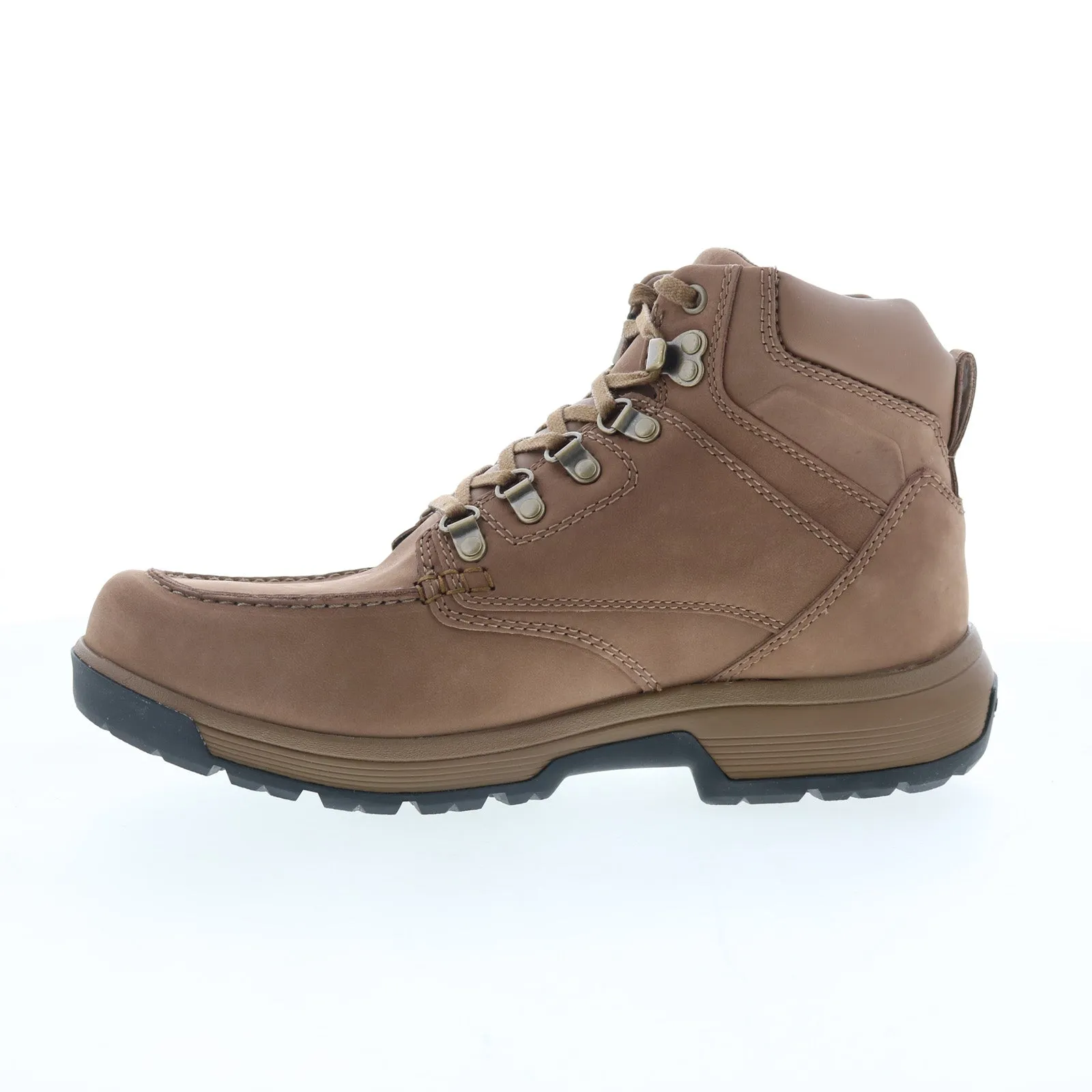 Mountain use Good Arch Support Rockport Ezra Waterproof RMEZRA Mens Brown Leather Casual Dress Boots