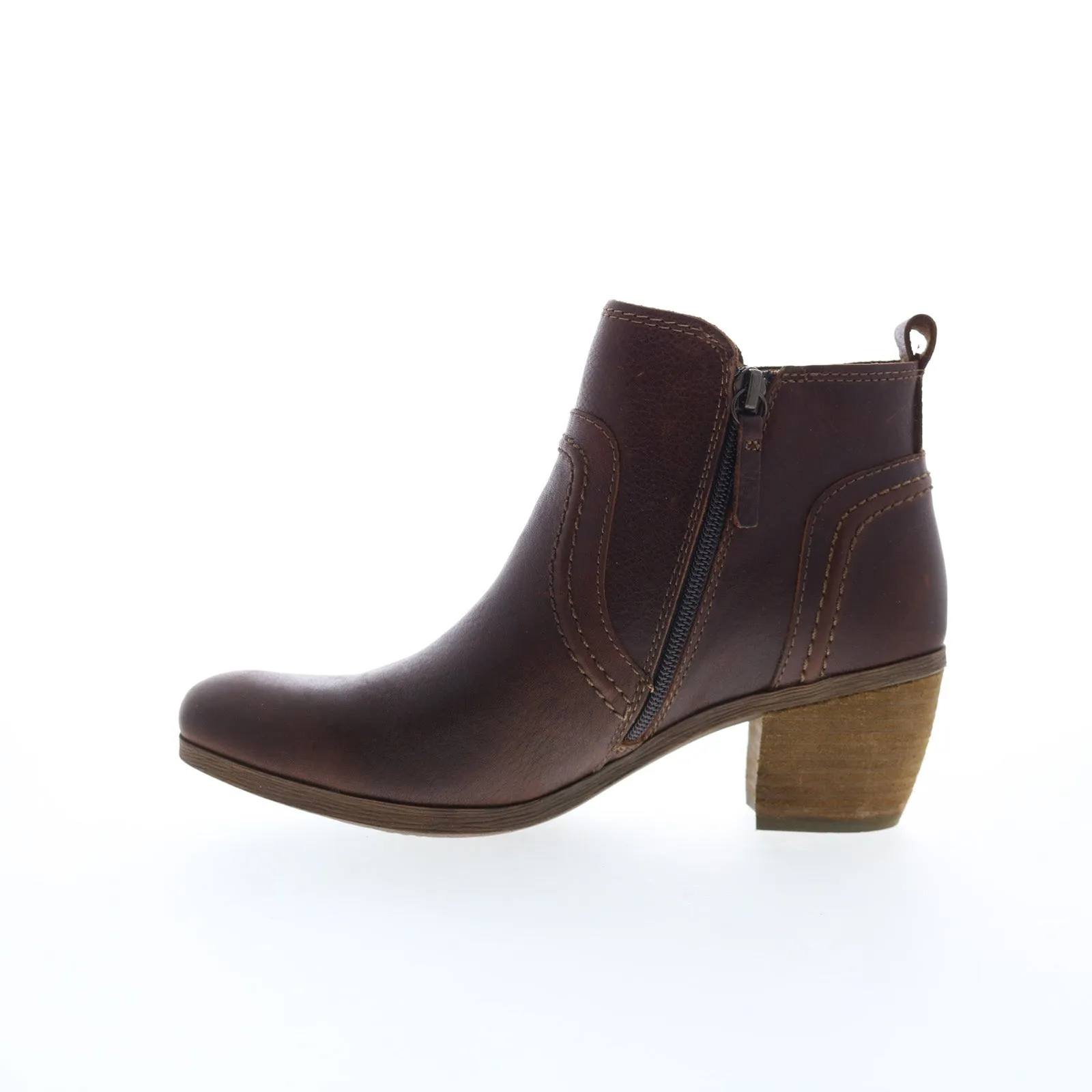 Anti-Slip Sole Comfortiva Arnon CT0017200 Womens Brown Leather Ankle & Booties Boots