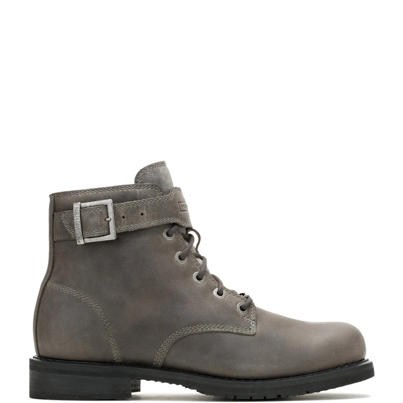 Harley-Davidson Vntgmoto Short 5.75" D93872 Mens Gray Motorcycle Boots Comfort Fit