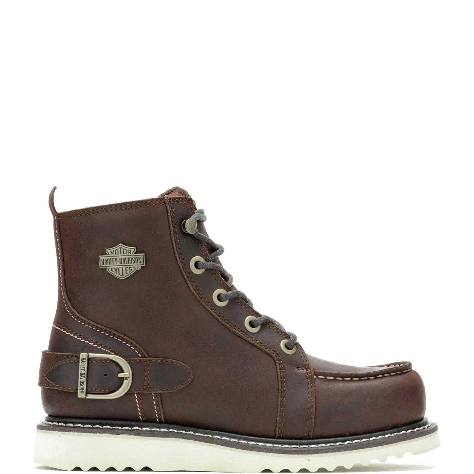 Harley-Davidson Jaynes 5" Lace D84798 Womens Brown Leather Motorcycle Boots Desert Expedition