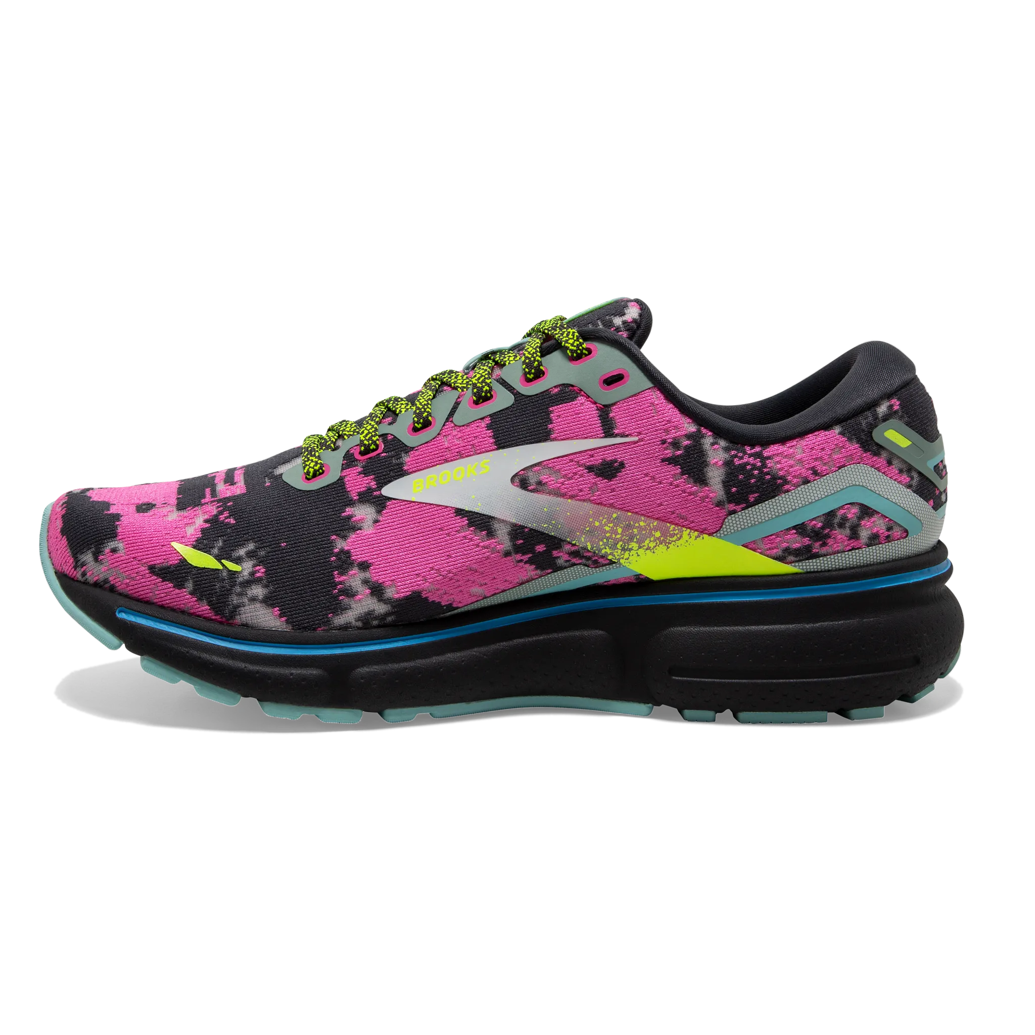 Women's Ghost 15 yellow shoes