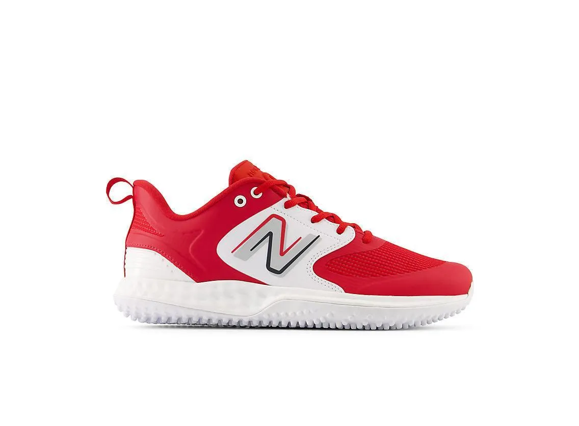 Multi-sport fitness walk New Balance Men's Fresh Foam 3000 V6 Turf Baseball Shoes - Red with White - T3000TR6