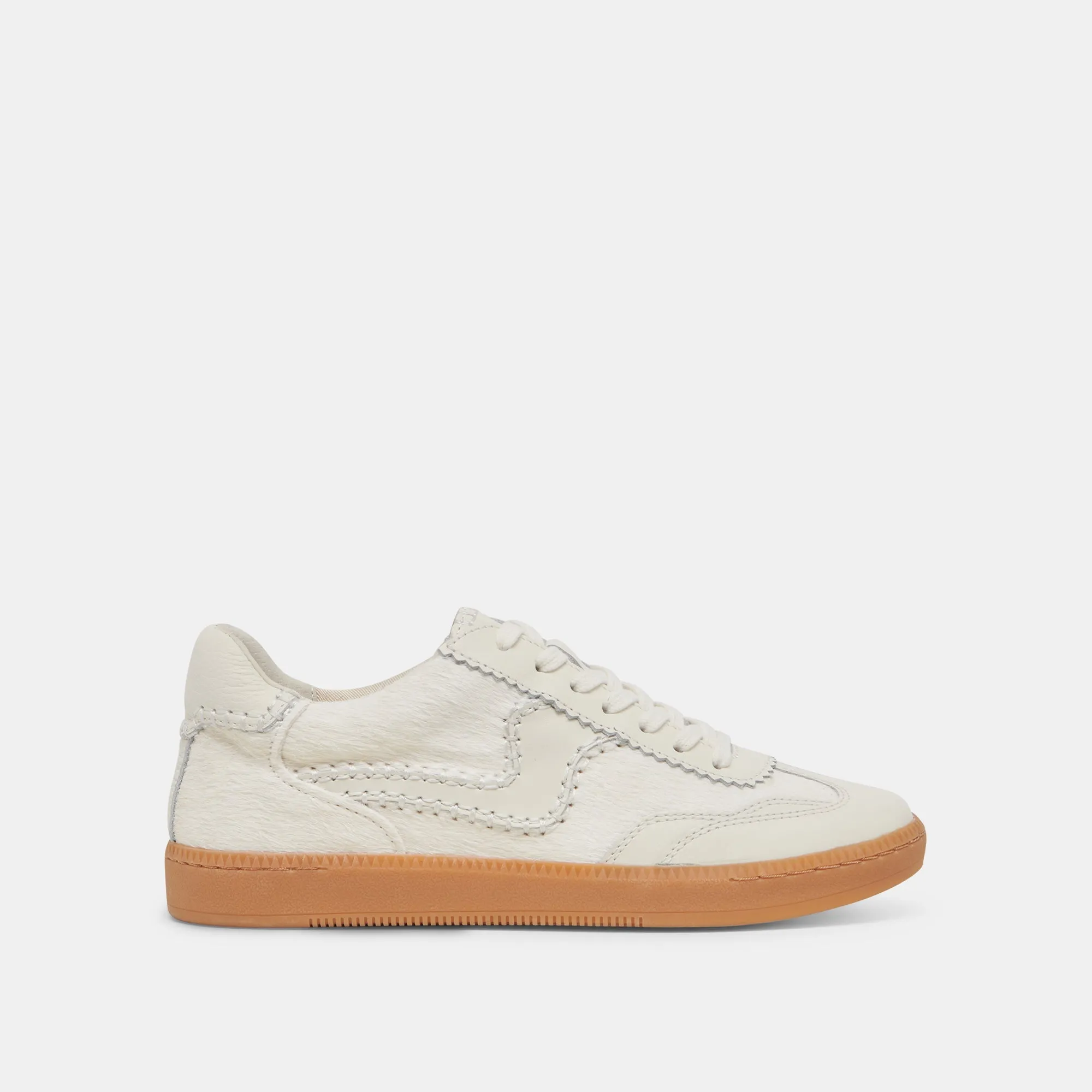 NOTICE STITCH SNEAKERS IVORY CALF HAIR Speed Fit