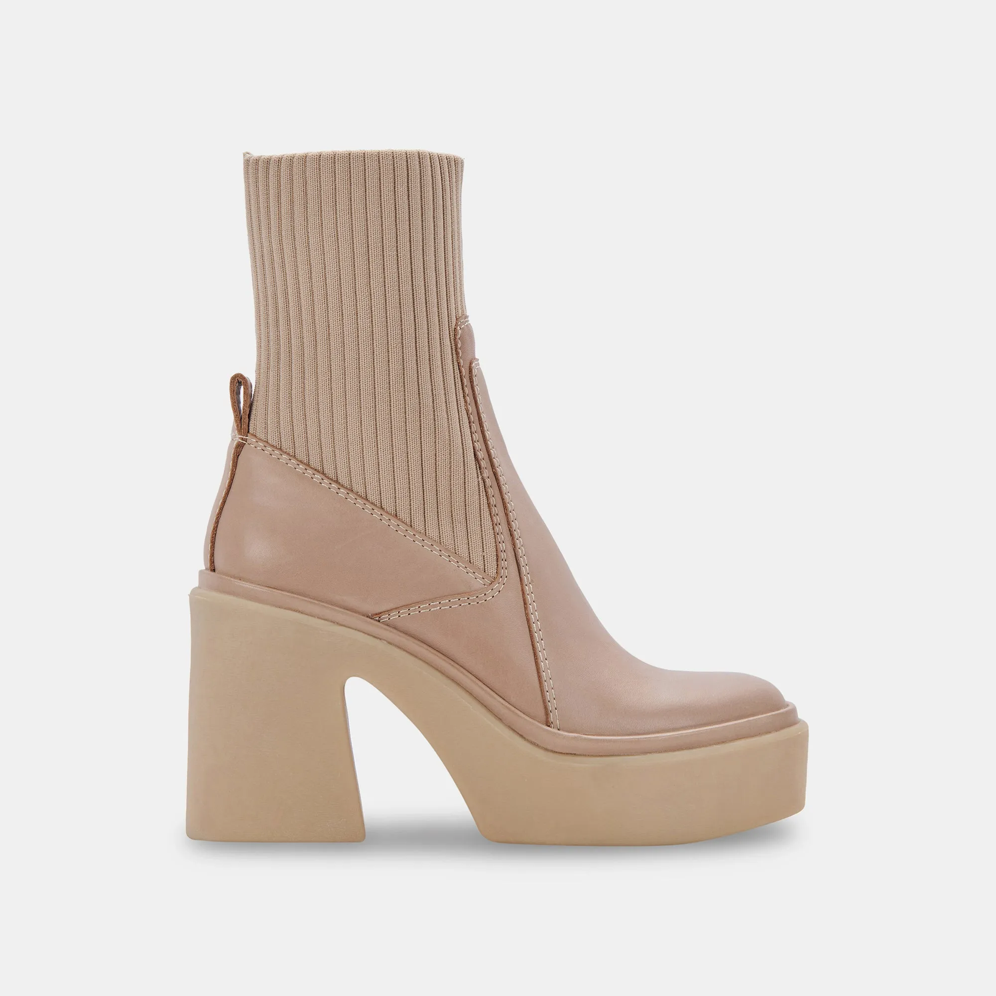 ODINA BOOTS TAUPE LEATHER Long Hike