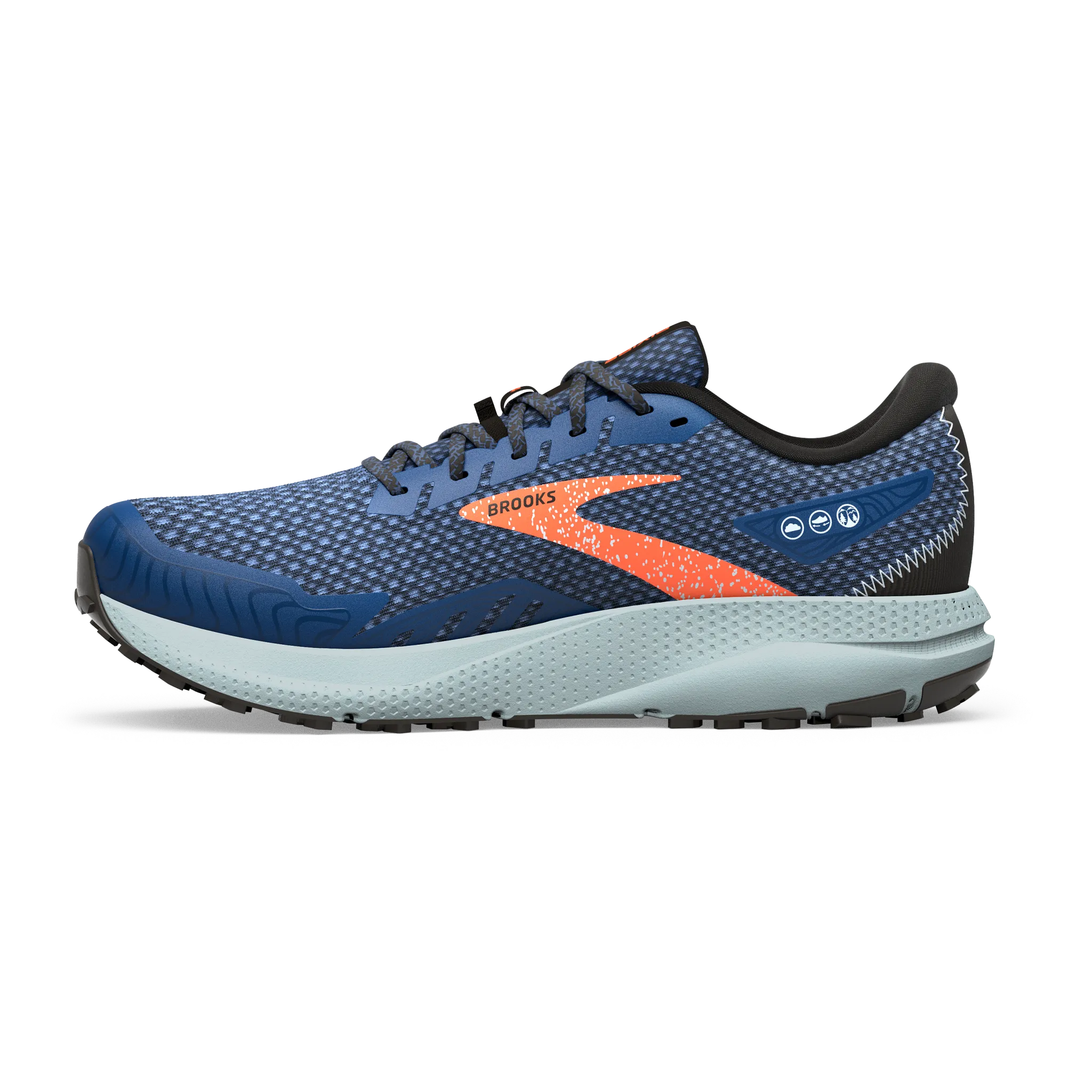 Men's Divide 4 high - heeled running shoes Rocky - trail running