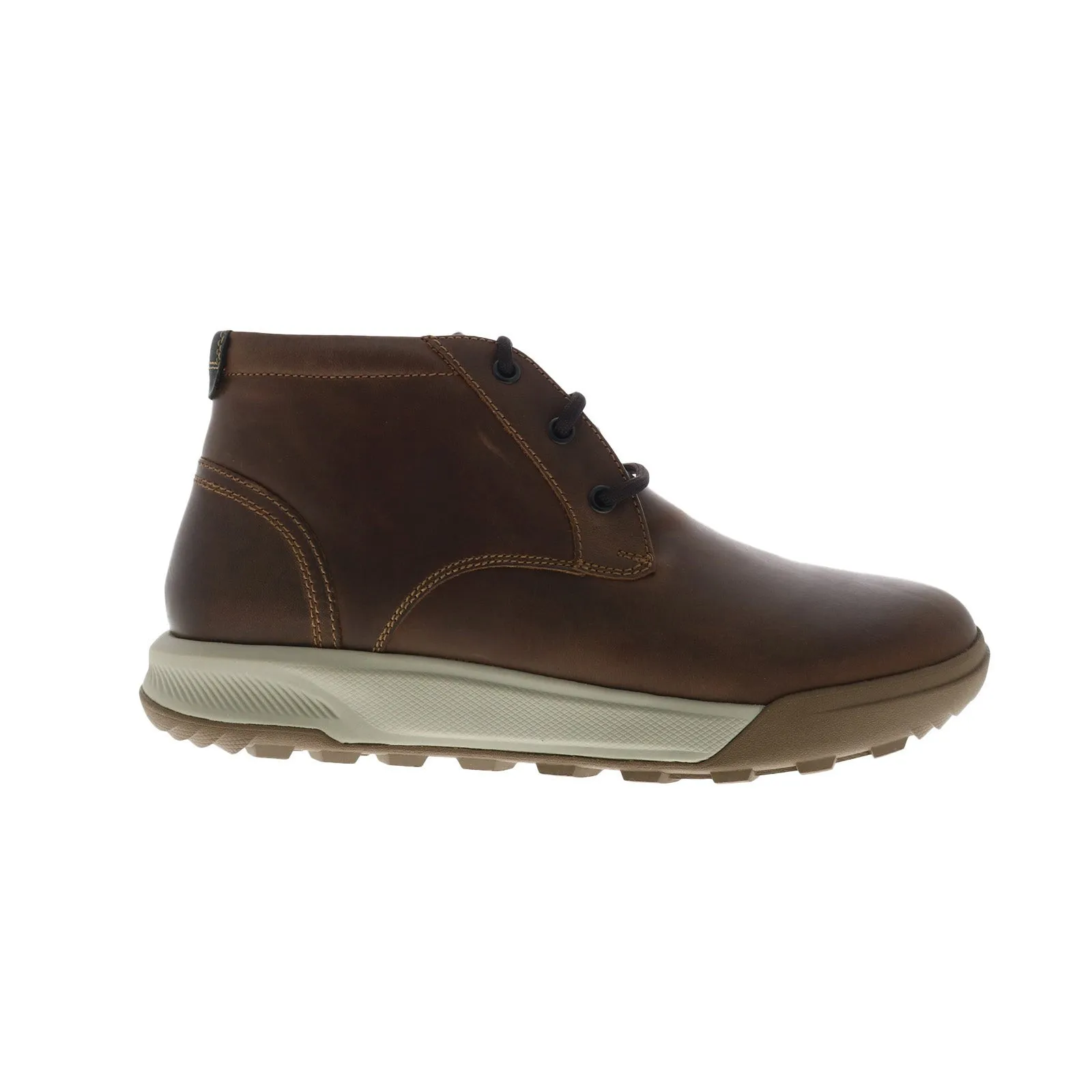 Quality Design Easy Care Florsheim Trailmix Chukka 14424-215 Mens Brown Leather Chukkas Boots