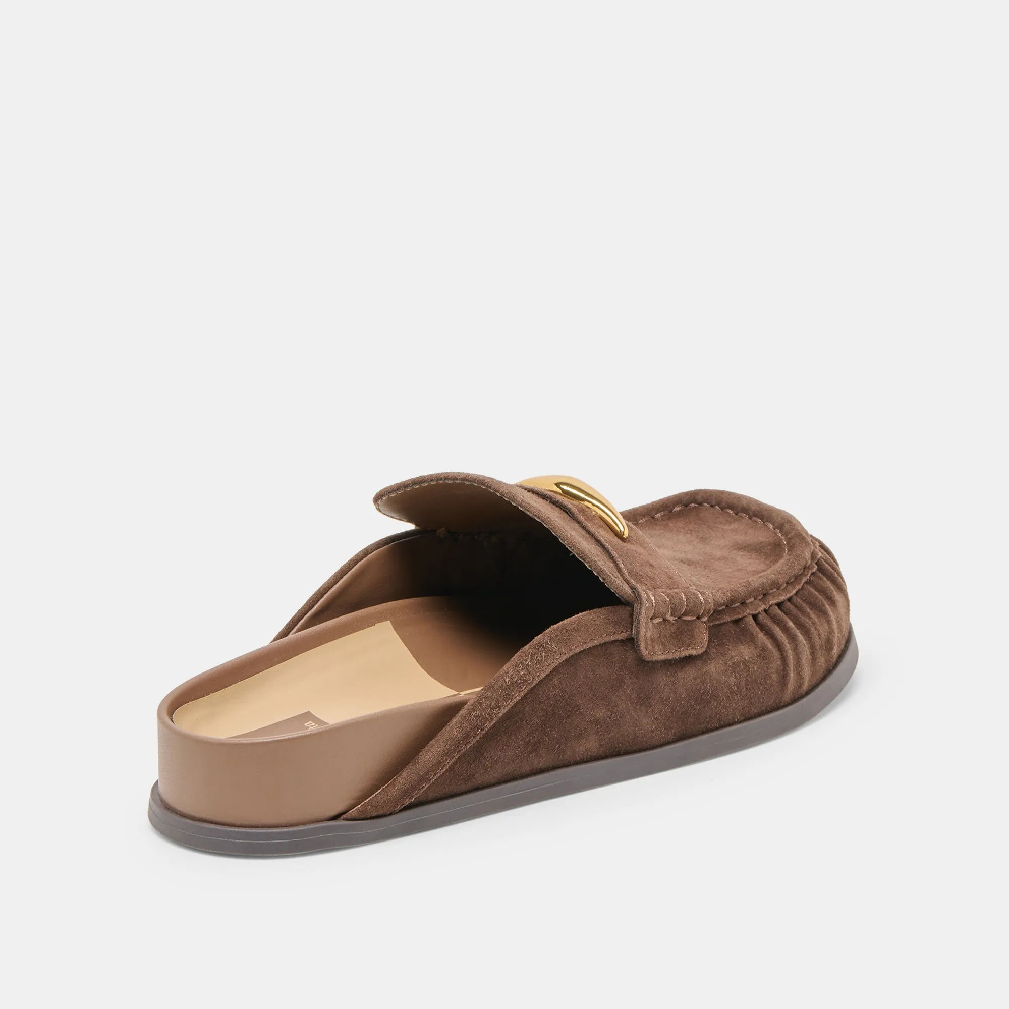 JODERO FLATS DK BROWN SUEDE Comfort Flex