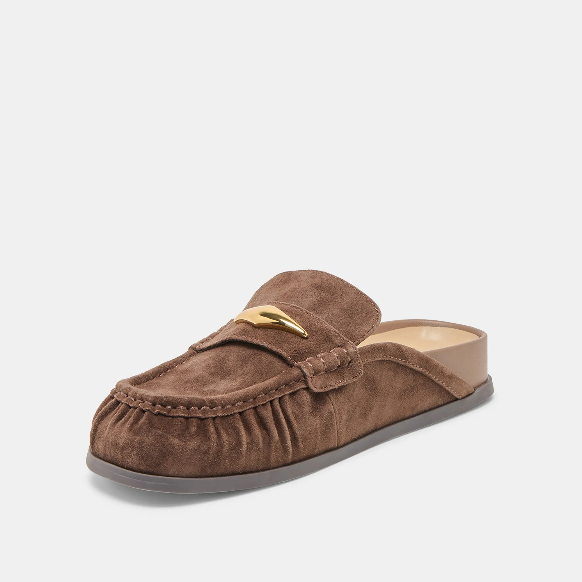 Design Show JODERO FLATS DK BROWN SUEDE