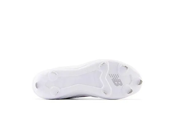 High Comfort New Balance Men's Fresh Foam X 3000 V6 Metal Baseball Cleats - Red with White - L3000TR6