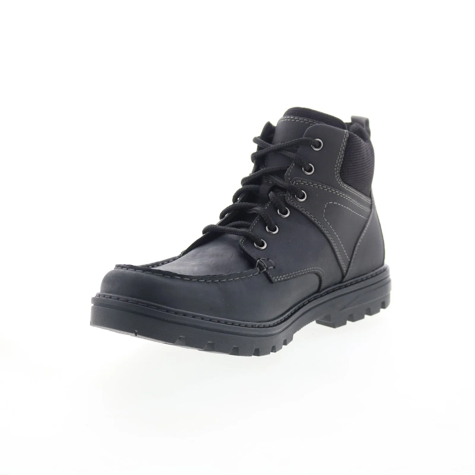 Rockport Weather Ready Moc Toe Boot CI6489 Mens Black Casual Dress Boots Outdoor Explorer All Activity