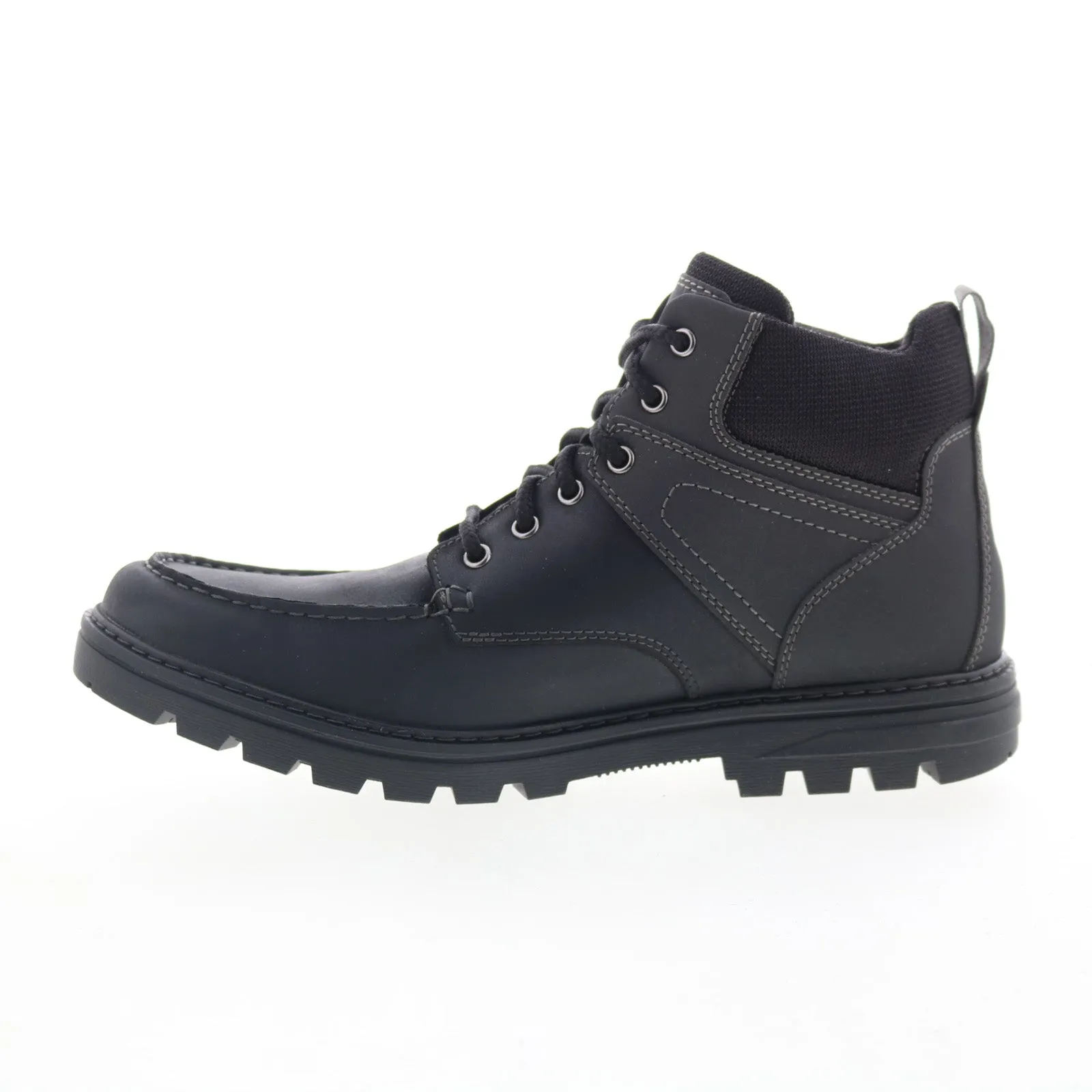 Neutral Pair Stability Base Rockport Weather Ready Moc Toe Boot CI6489 Mens Black Casual Dress Boots