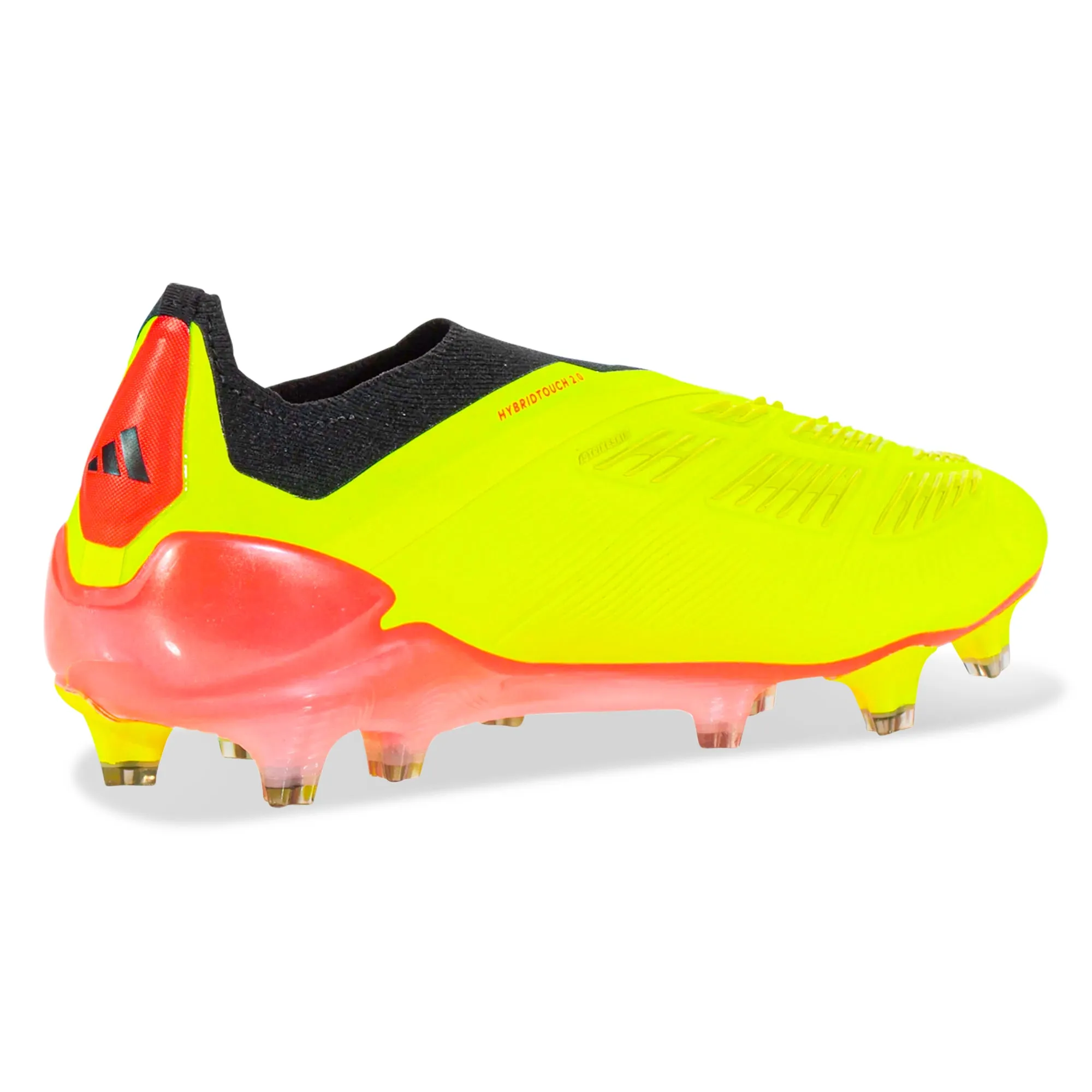adidas Predator Elite LL FG Soccer Cleats (Solar Yellow/Black/Solar Red) street soccer