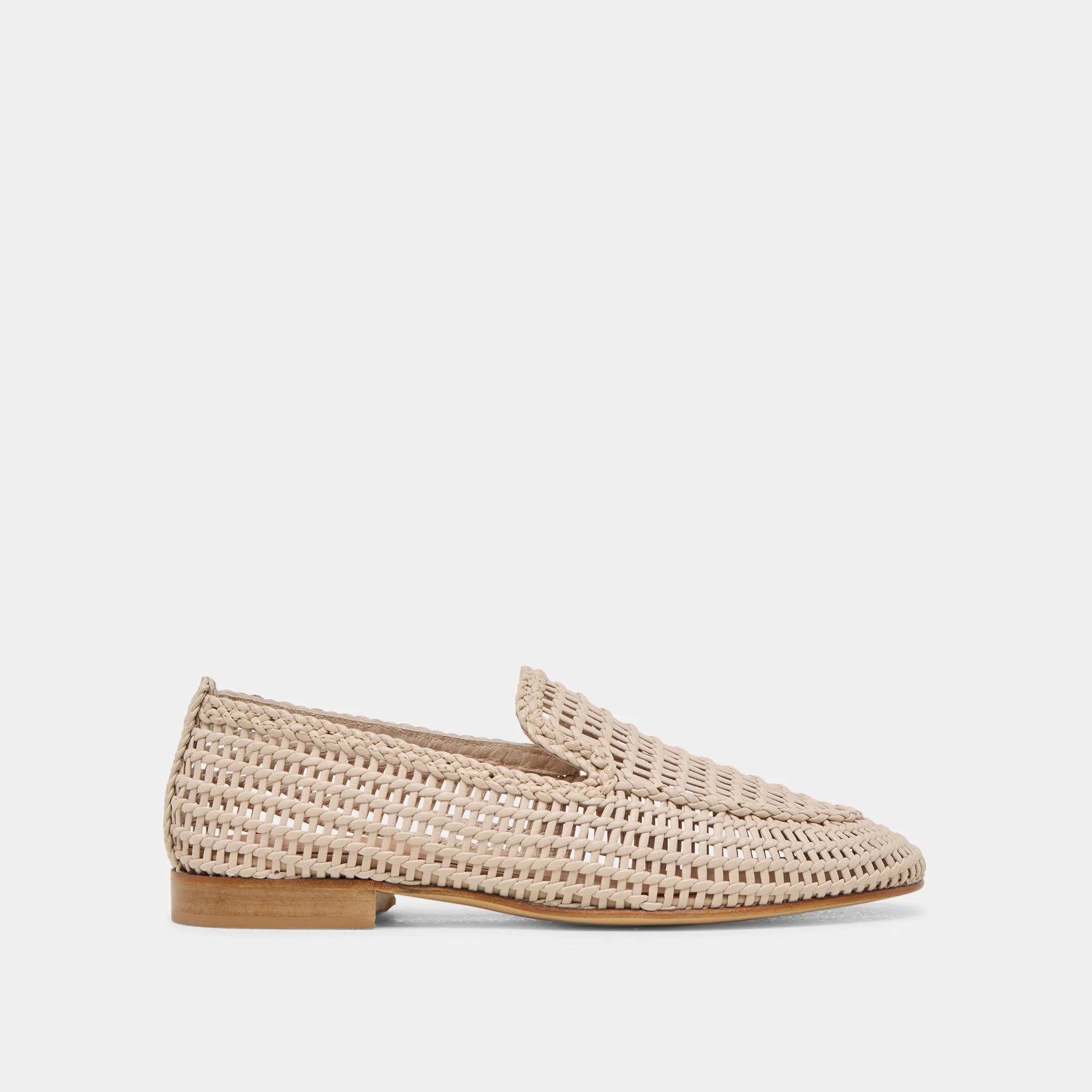 Smart Comfort Design ARMOND FLATS BONE WOVEN LEATHER