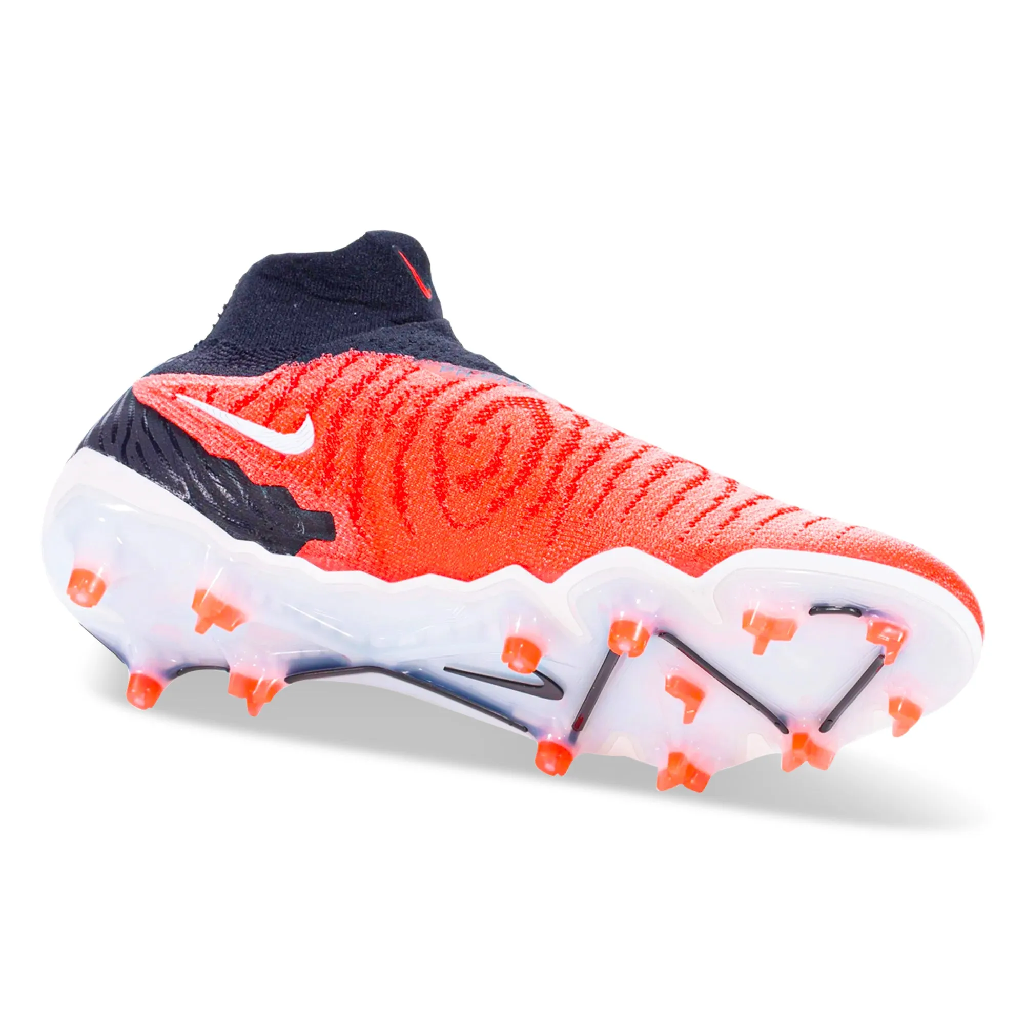 Nike Phantom GX Elite DF Firm Ground Soccer Cleats (Bright Crimson/Black) street soccer