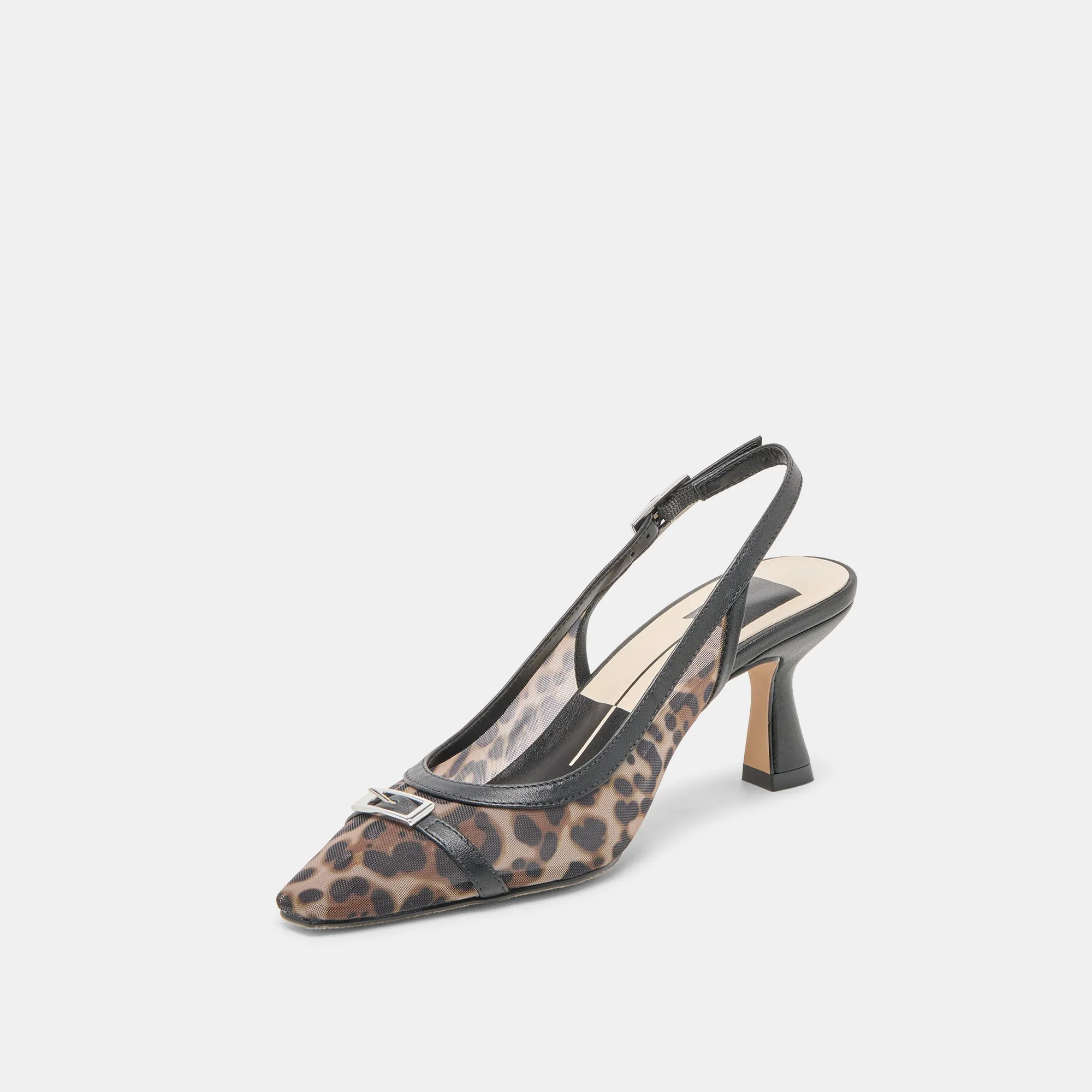 Lightweight LORINE HEELS LEOPARD MESH