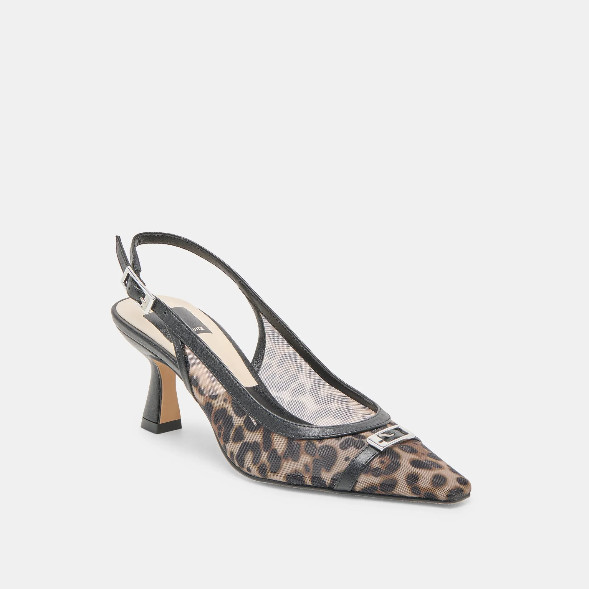 Sexy High Heels LORINE HEELS LEOPARD MESH