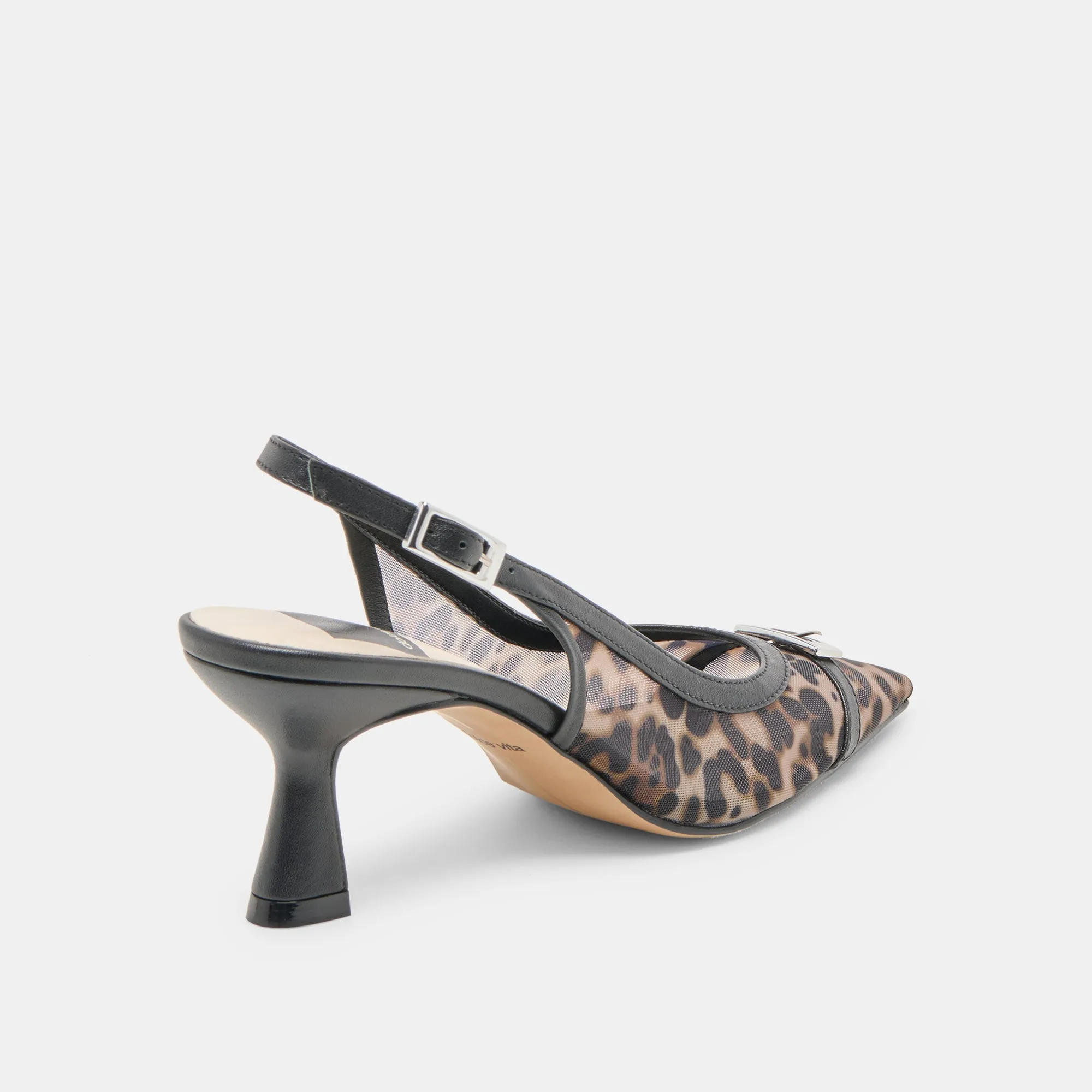 LORINE HEELS LEOPARD MESH Classic Wedding Heels