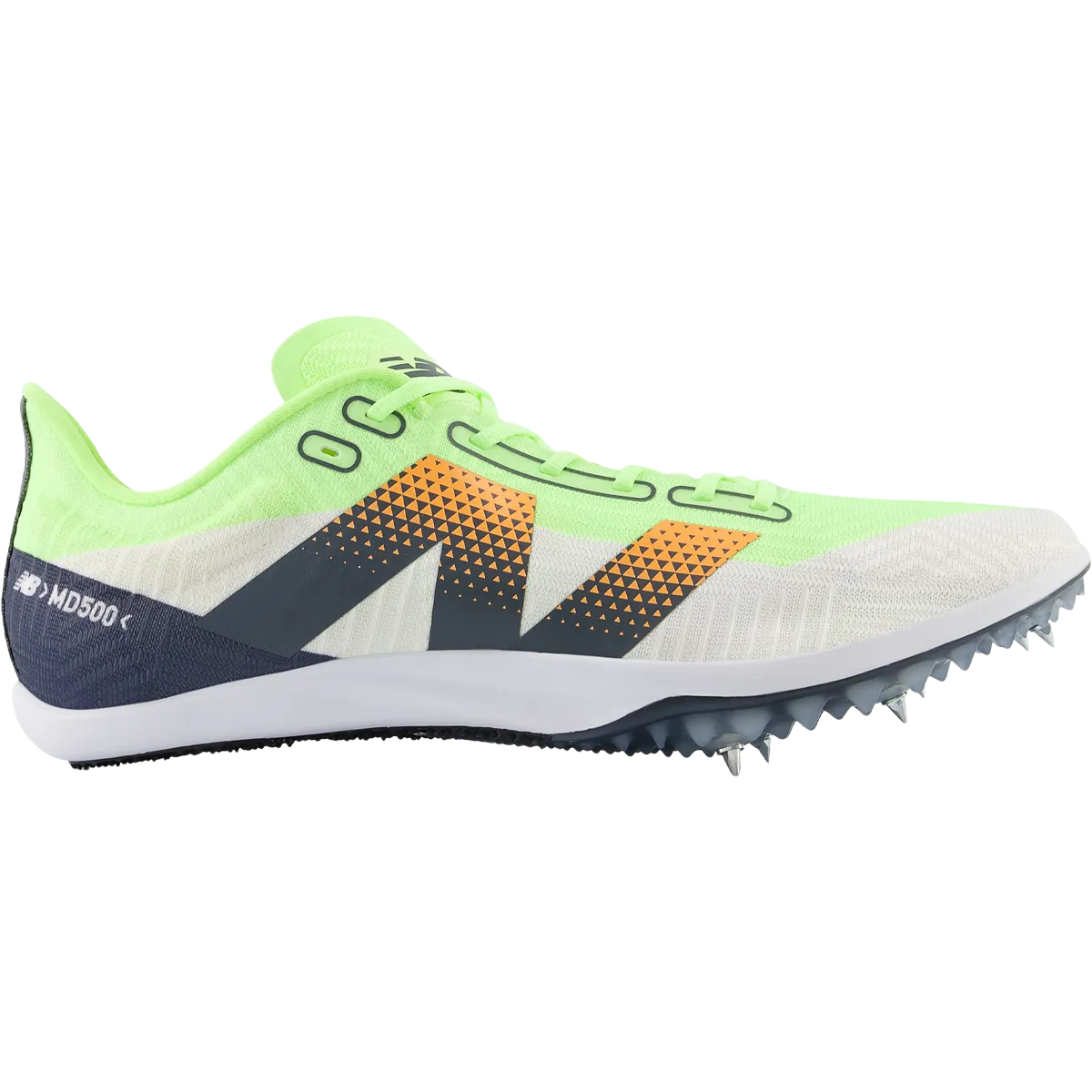 Men's FuelCell MD500 v9 running with a durable outsole