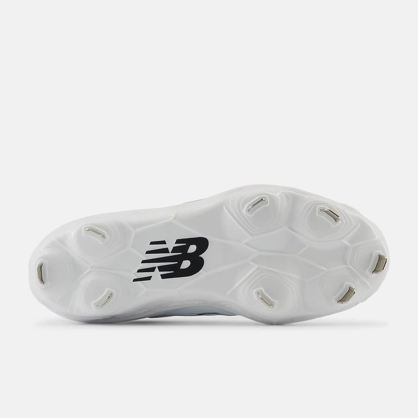 New Balance Women's Fresh Foam X Velo v4 Metal Fastpitch Softball Cleats - White SMVELOW4 Layered silhouette
