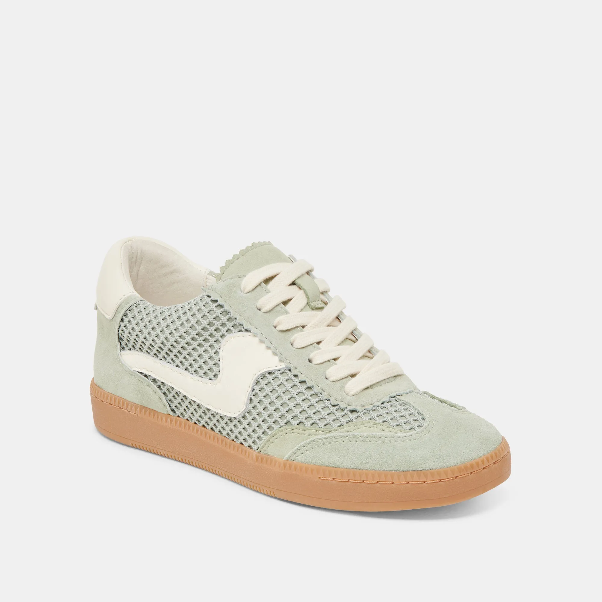 Minimal Style NOTICE MESH SNEAKERS JADE WOVEN MESH