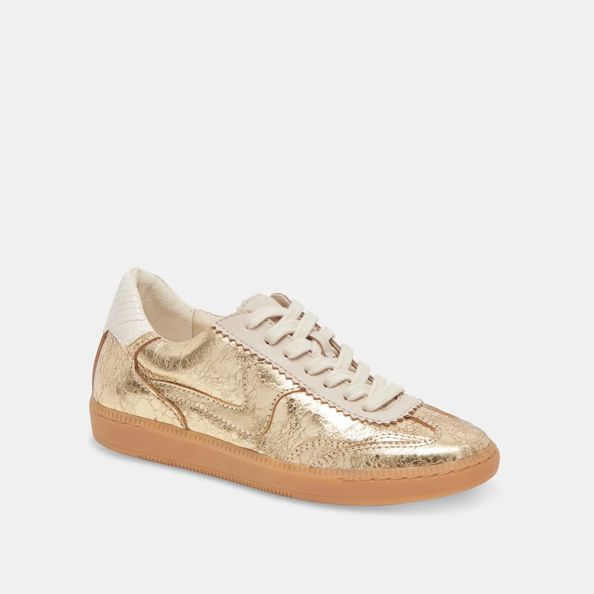 NOTICE SNEAKERS GOLD DISTRESSED LEATHER Ultra Comfort