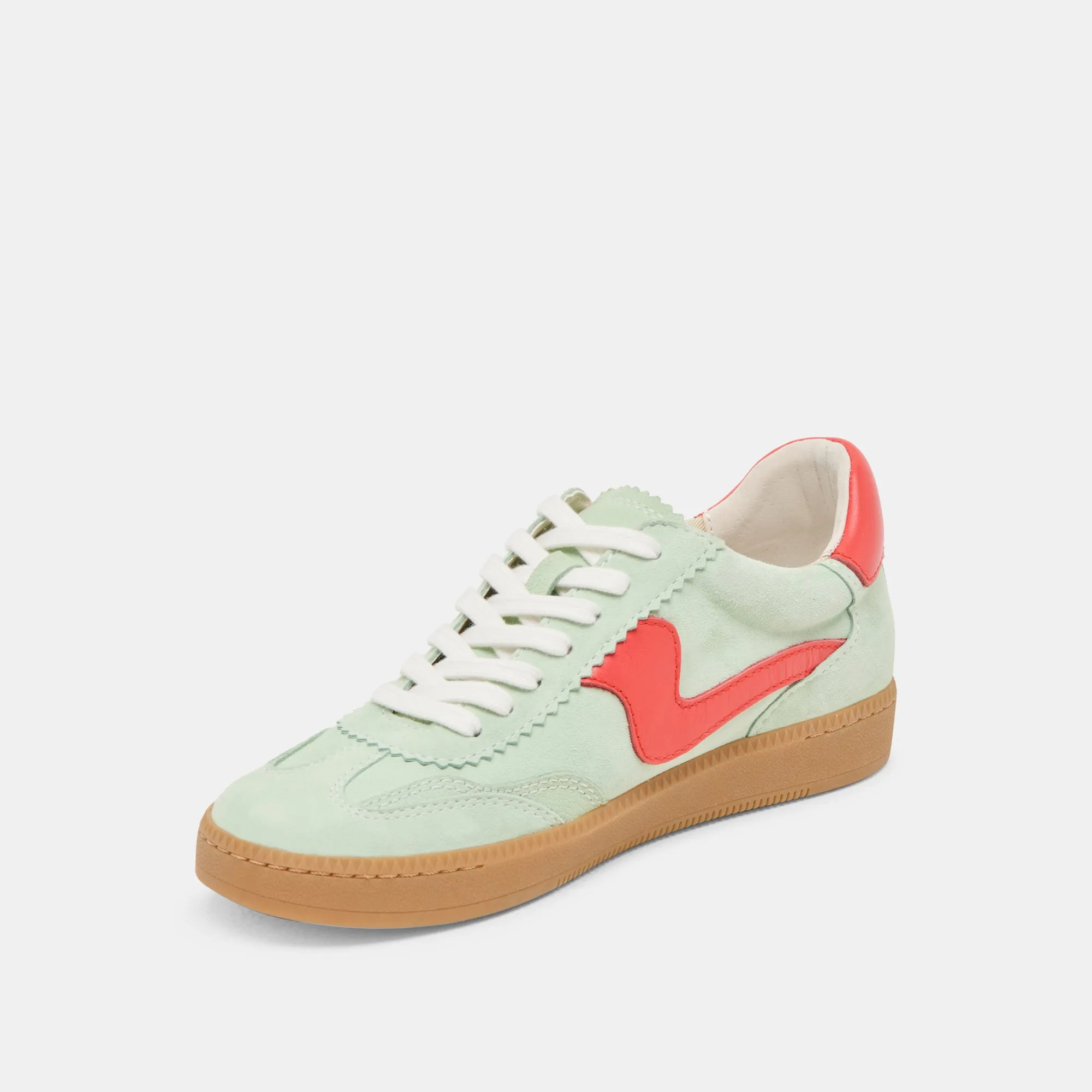 Weather resistant NOTICE SNEAKERS PEAR SUEDE