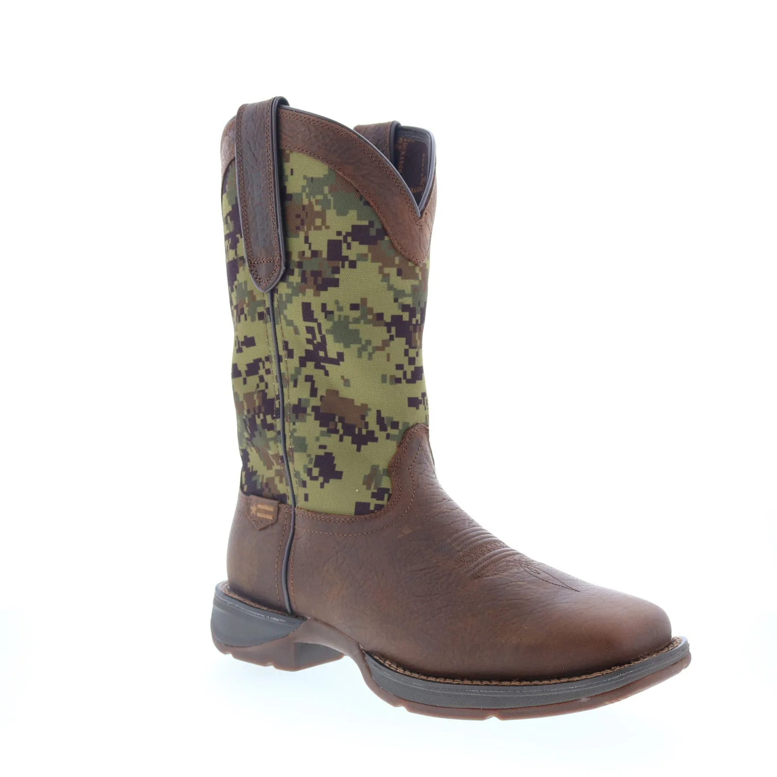 All Purpose lightweight fabric Durango Rebel DDB0329 Mens Brown Wide Leather Slip On Western Boots