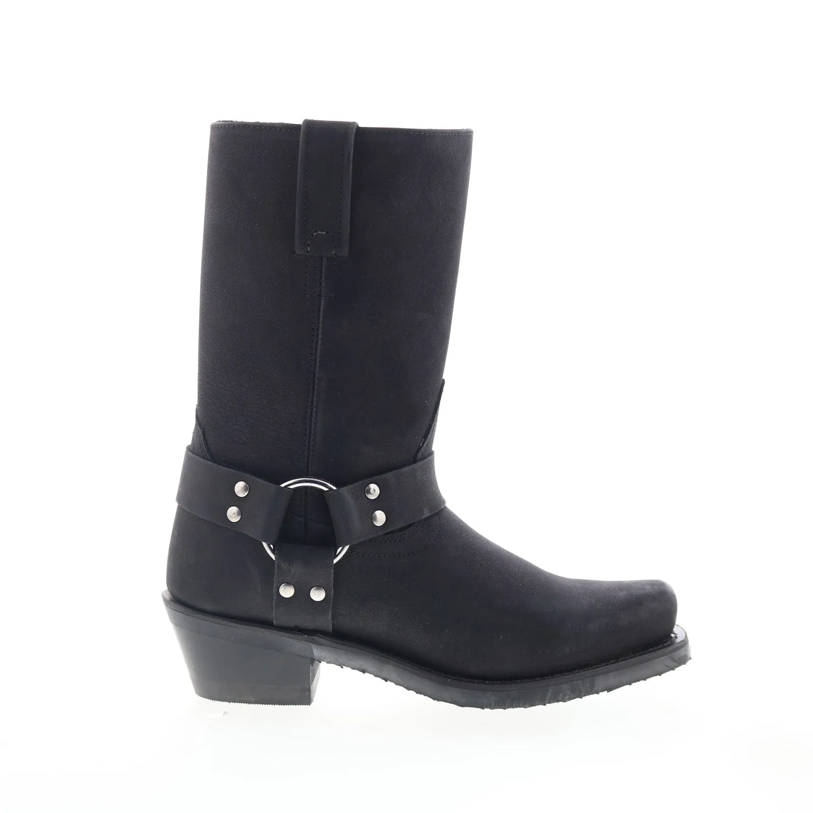 Comfort arch Jama Old West Harness Boot MB2058L Womens Black Leather Western Boots