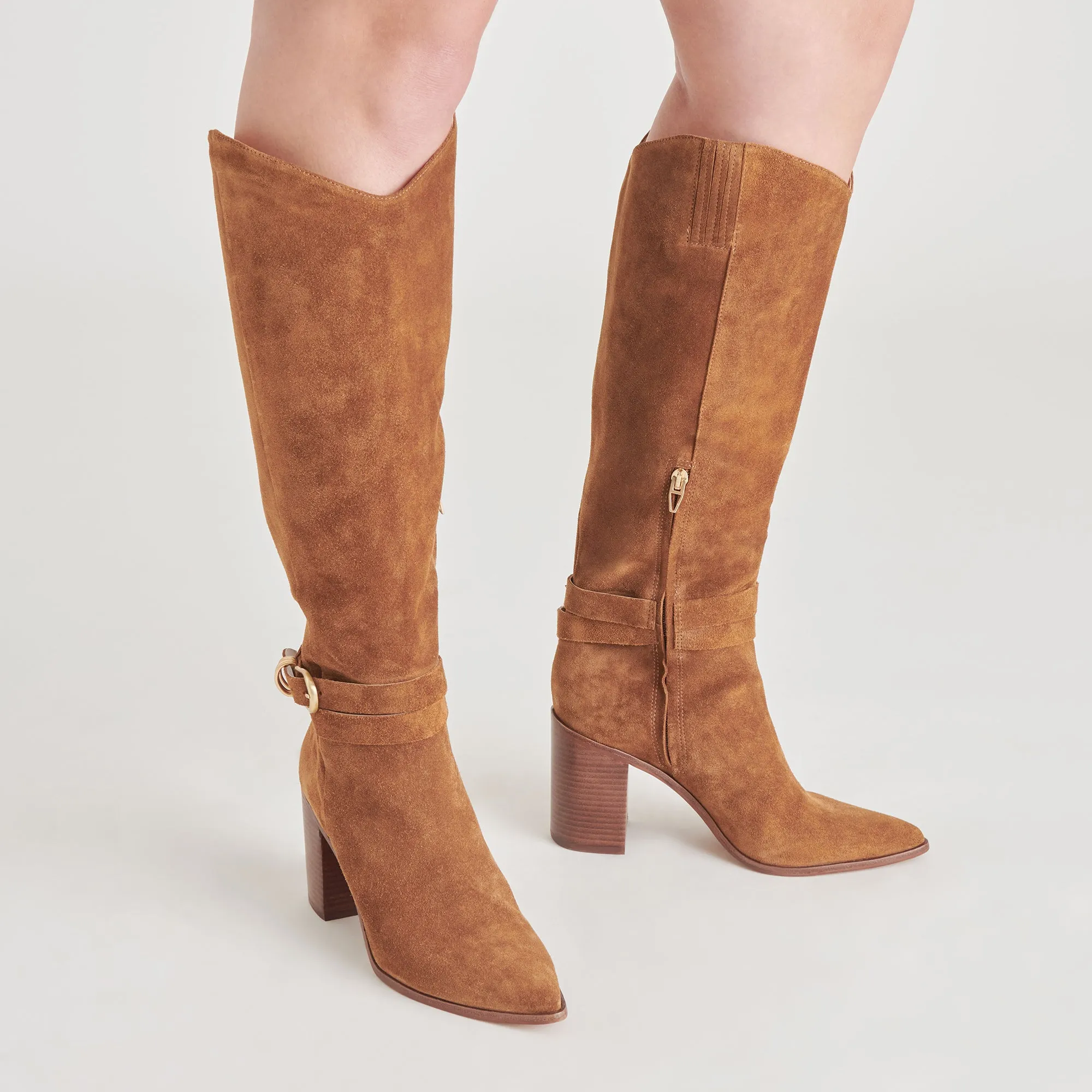 Comfortable Touch TYRONE BOOTS BROWN SUEDE
