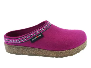 Mono Style Haflinger Clogs Grizzly Franzl Kardinal Pink