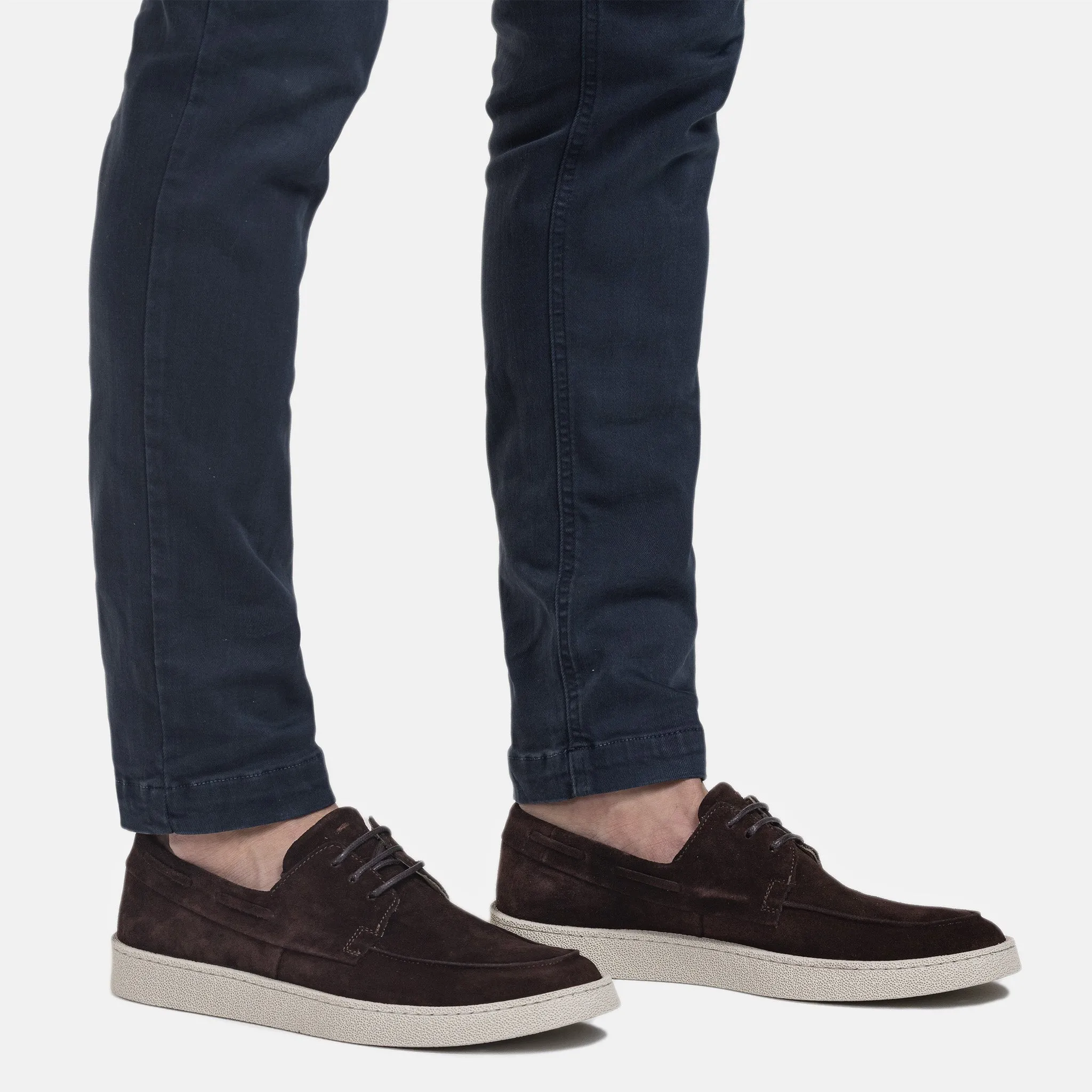 SIRRI Men??s casual lace-ups Elegant Piece Solid Color