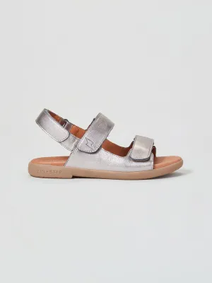 day trip Easy Entry Solar Junior Strap Sandal Pewter Moon