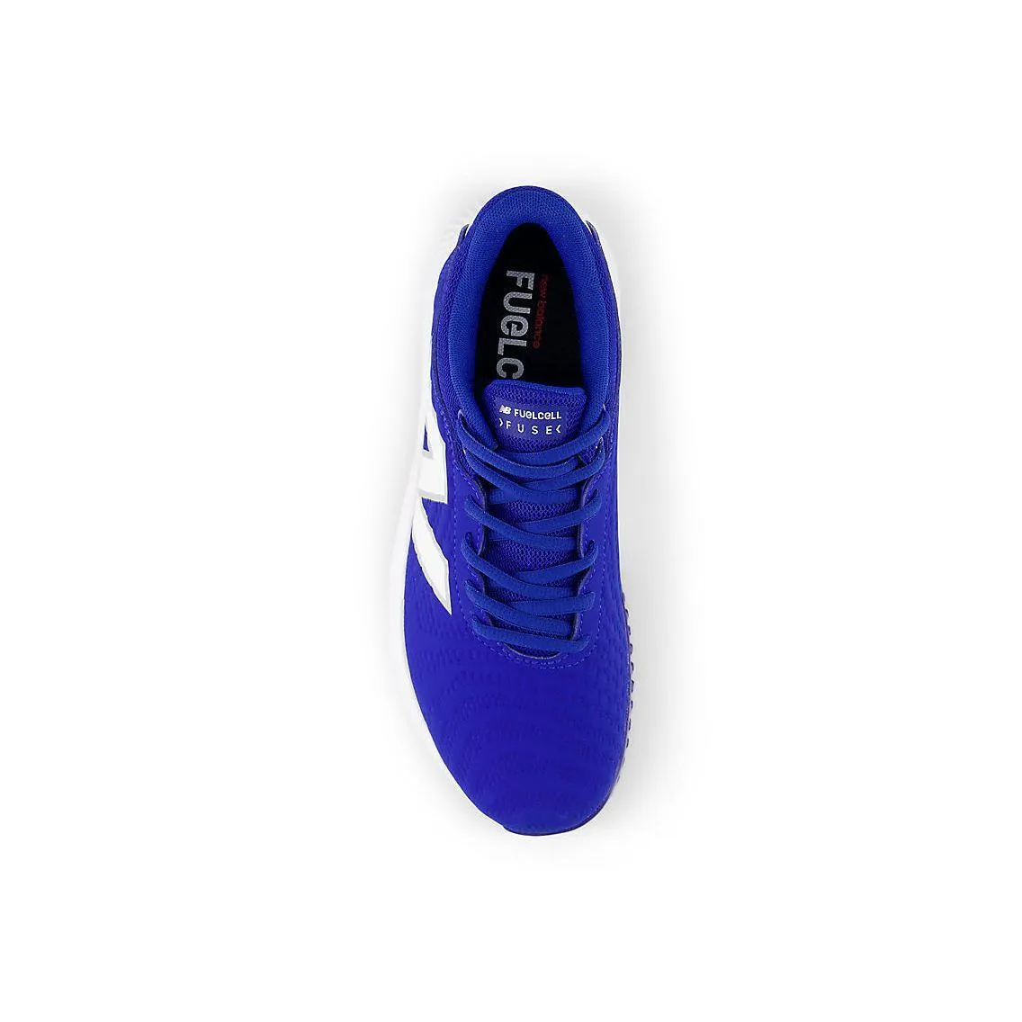 New Balance Women's FuelCell FUSE v4 Turf Trainer Softball Shoes - Team Royal/Optic White - STFUSEB4 Cushioned Feel