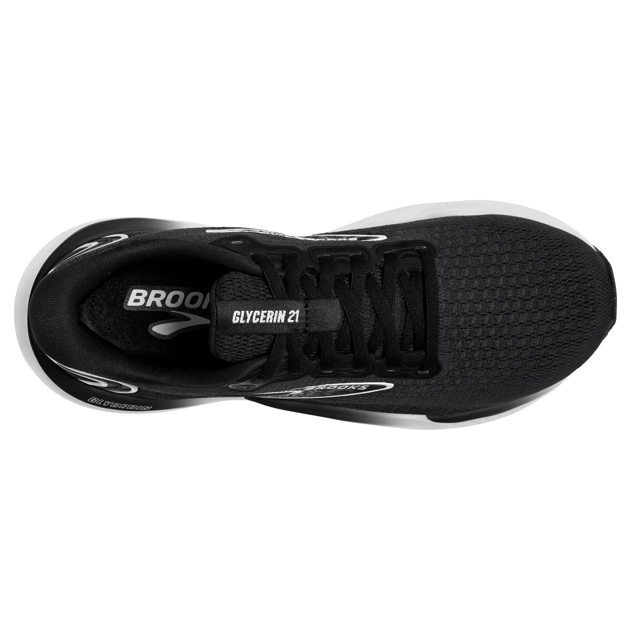 Men's Glycerin 21 elastic - lacing running shoes
