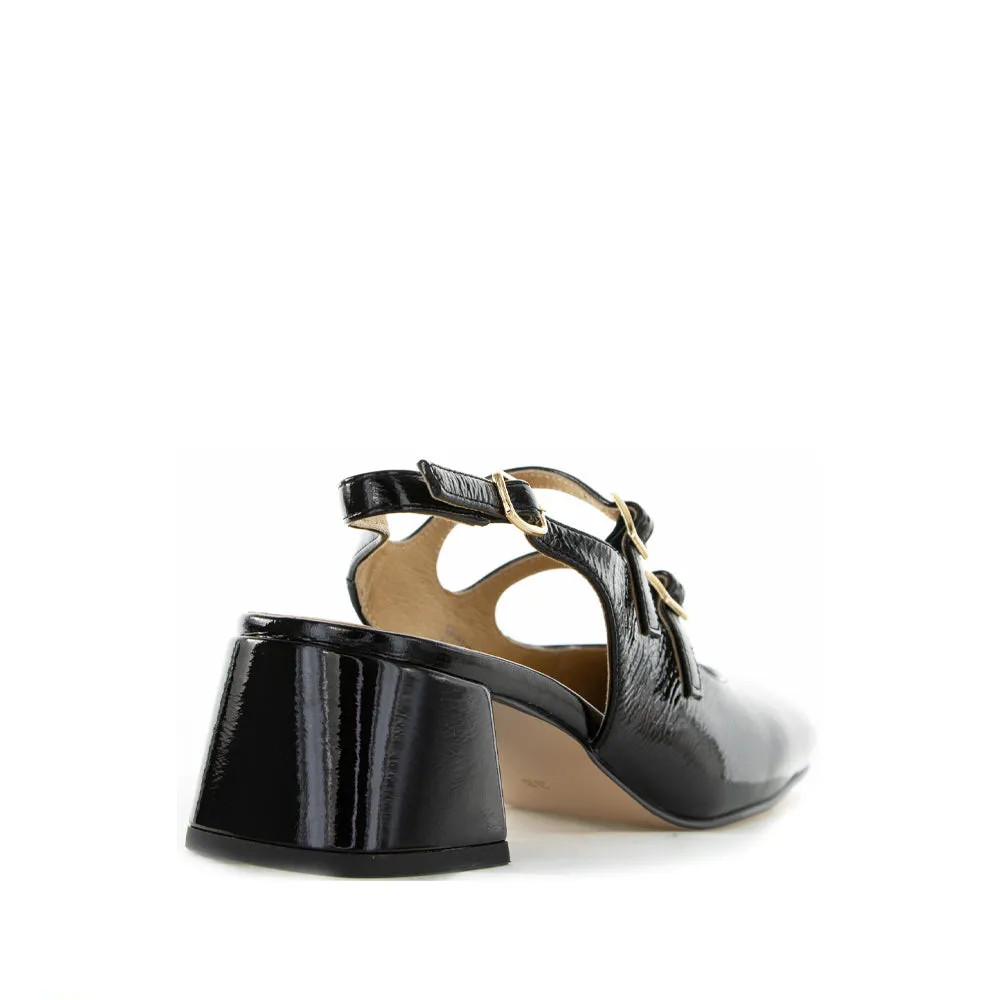 Superior shock absorption Sculpted lining BRESLEY SPITFIRE BLACK PATENT