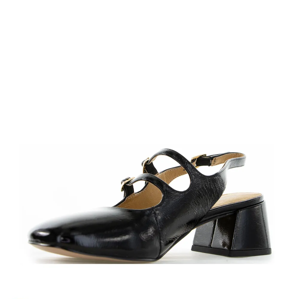BRESLEY SPITFIRE BLACK PATENT Reliable flair