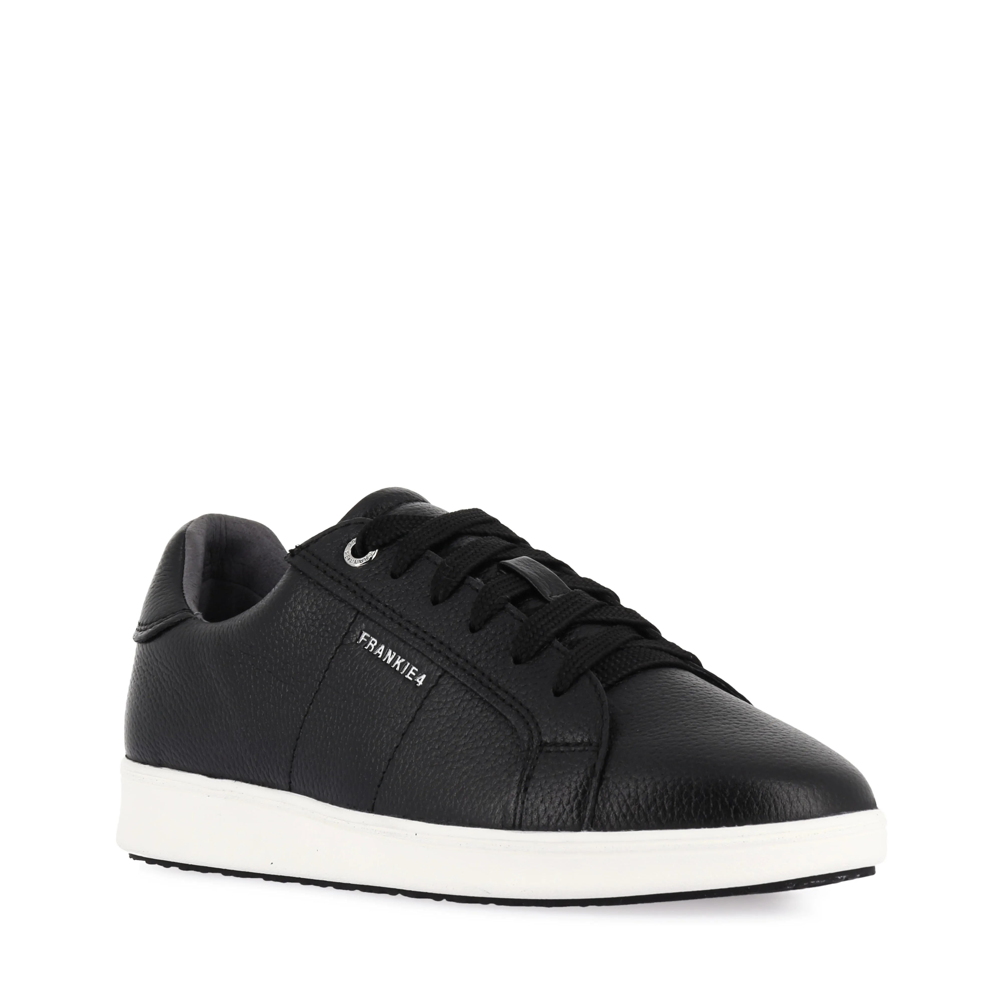 JACKIE V - BLACK TUMBLED LEATHER suede - type hottest