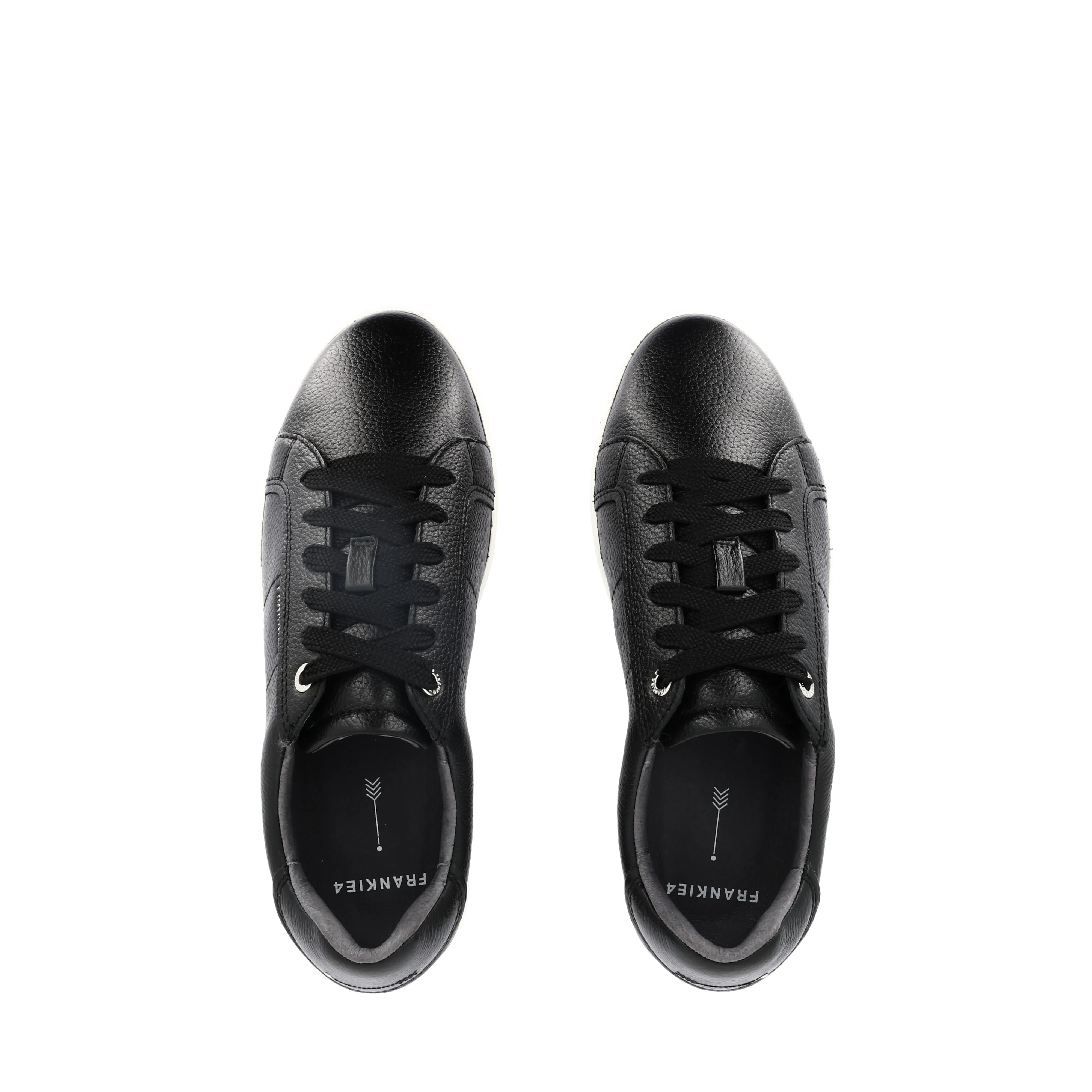 swimmers fitness freaks - specific features JACKIE V - BLACK TUMBLED LEATHER